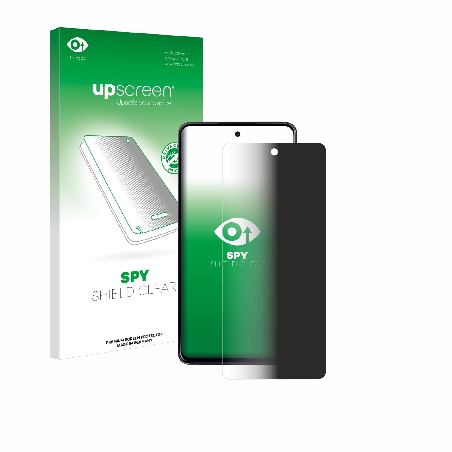 upscreen Spy Shield Sichtschutz-Folie für Motorola Moto G24 Power