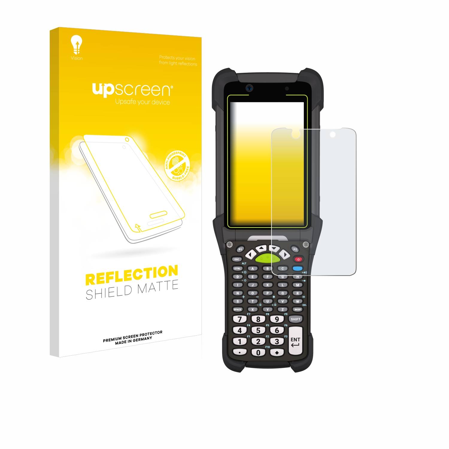 upscreen Reflection Shield Matt Schutzfolie für Zebra MC9400