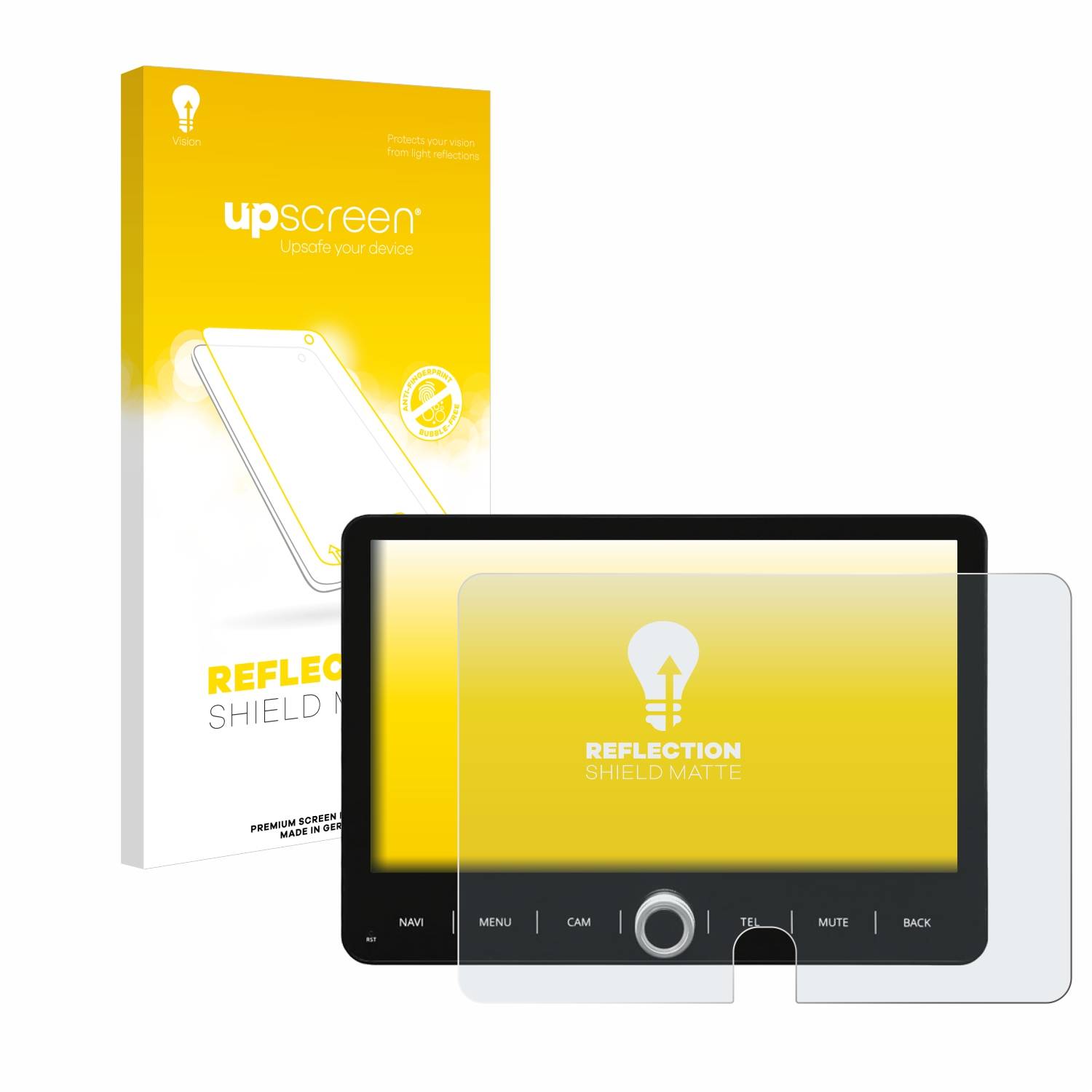 upscreen Schutzfolie für Dynavin D8-T5TP Folie Matt Entspiegelt Anti-Reflex