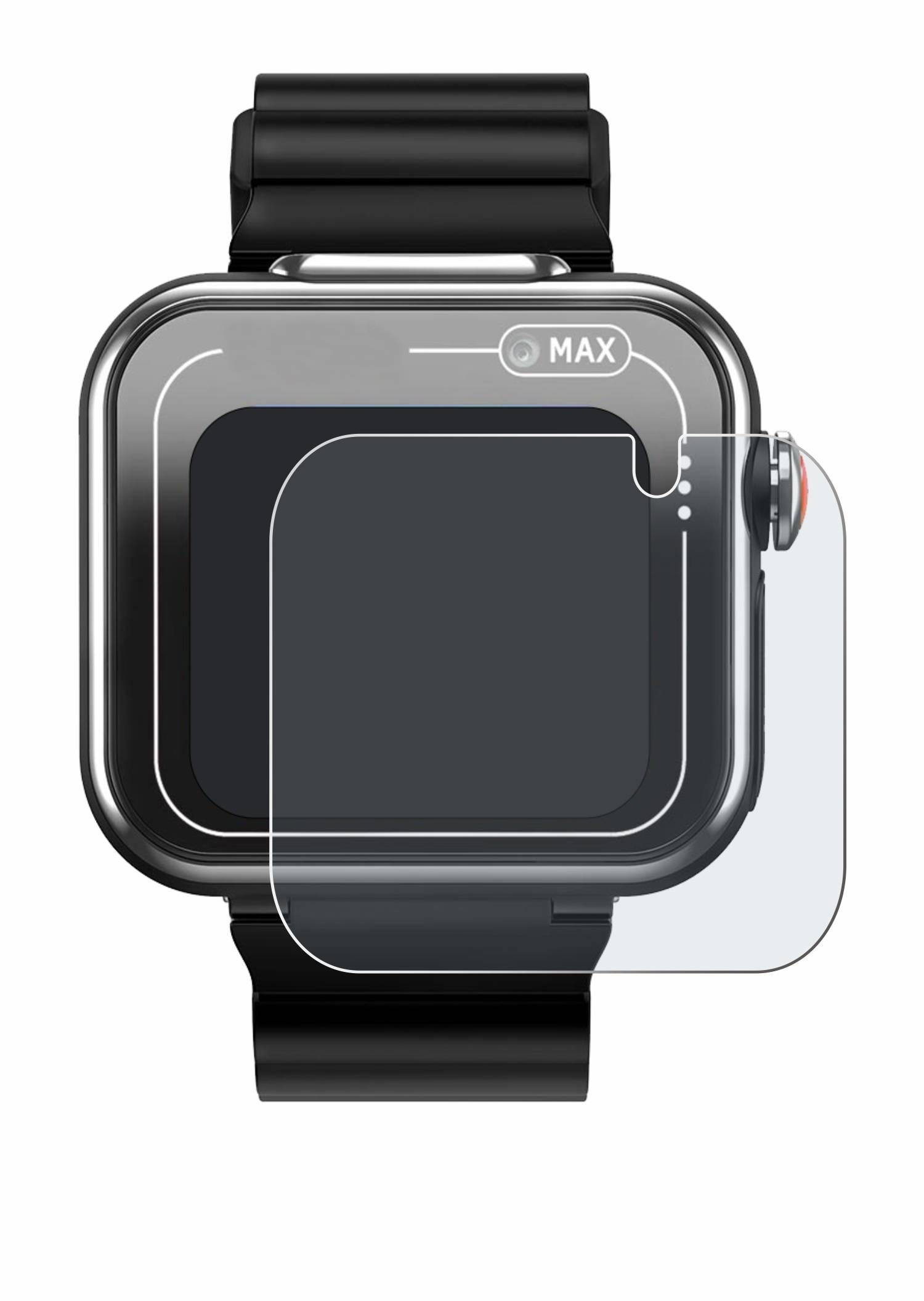 upscreen Reflection Shield Matt Schutzfolie für Vtech Kidizoom Smartwatch MAX