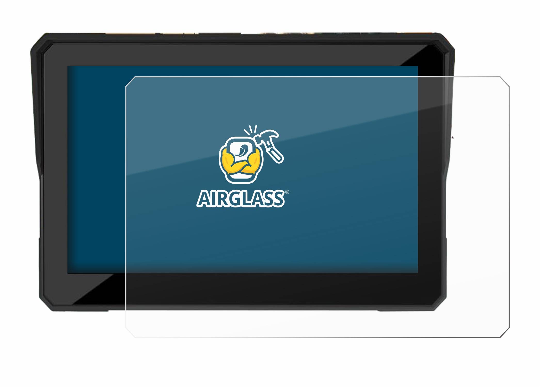 BROTECT AirGlass Flexible Schutz Glas Folie für Carpuride W502 5" Klar Transparent
