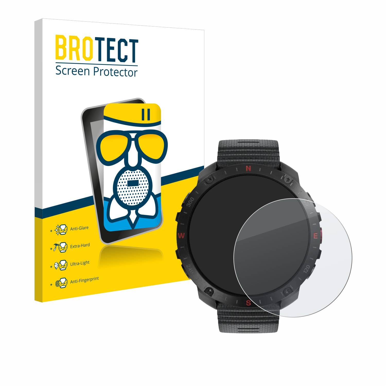 BROTECT AirGlass Matt Glas Schutz Folie für Polar Grit X2 Pro