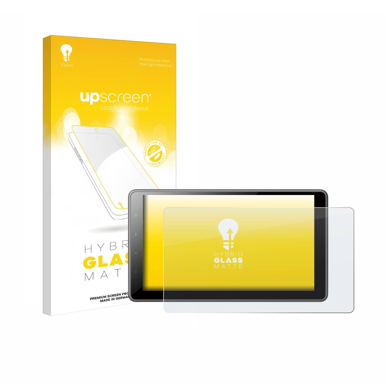 upscreen Flexible Schutz Glas Folie für Pioneer SPH-EVO950DAB Schutzglas 9H Hybridglas Matt Entspiegelt