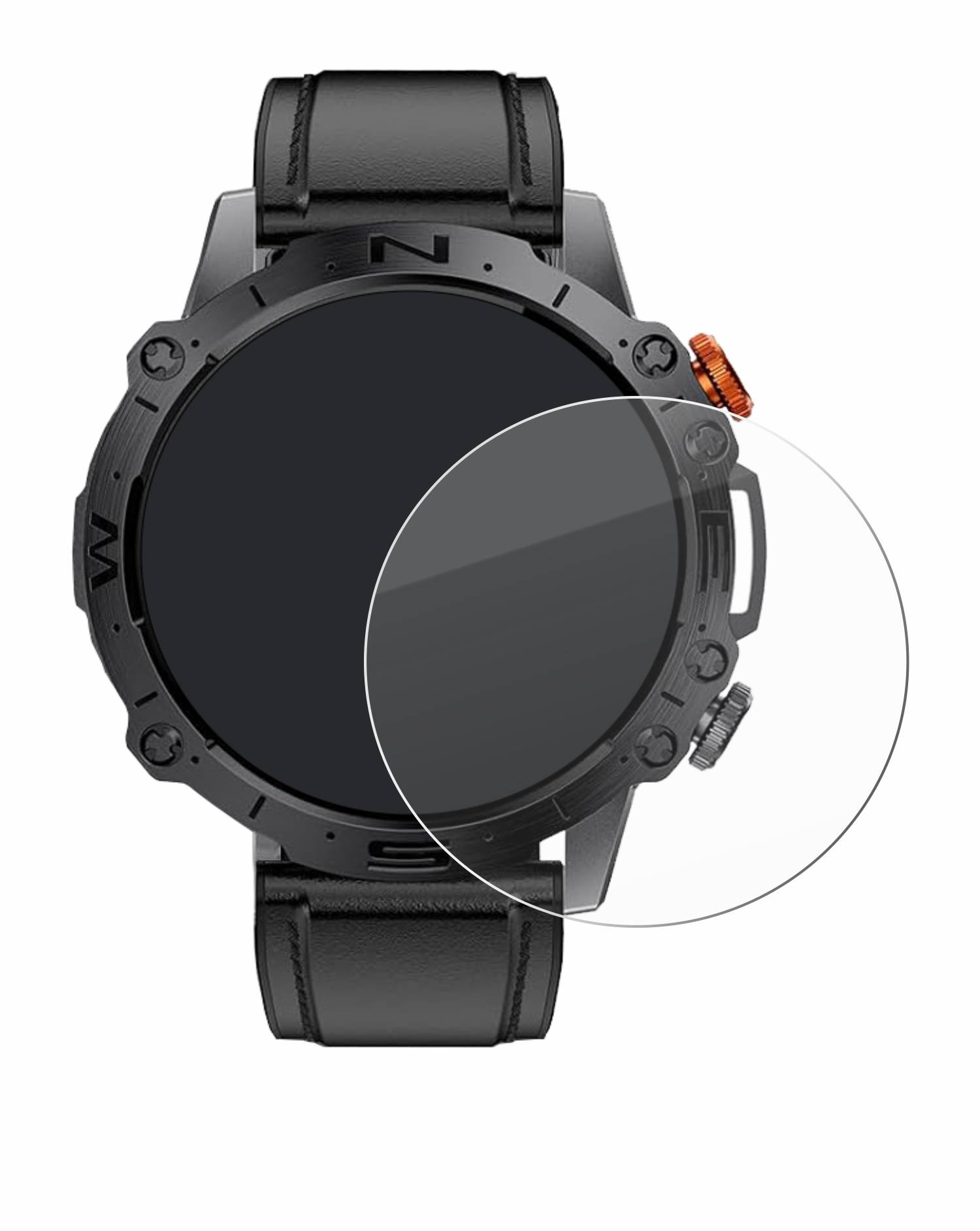 upscreen Hybrid Glas Schutz-Folie für LIGE DFA-ST19 1.43