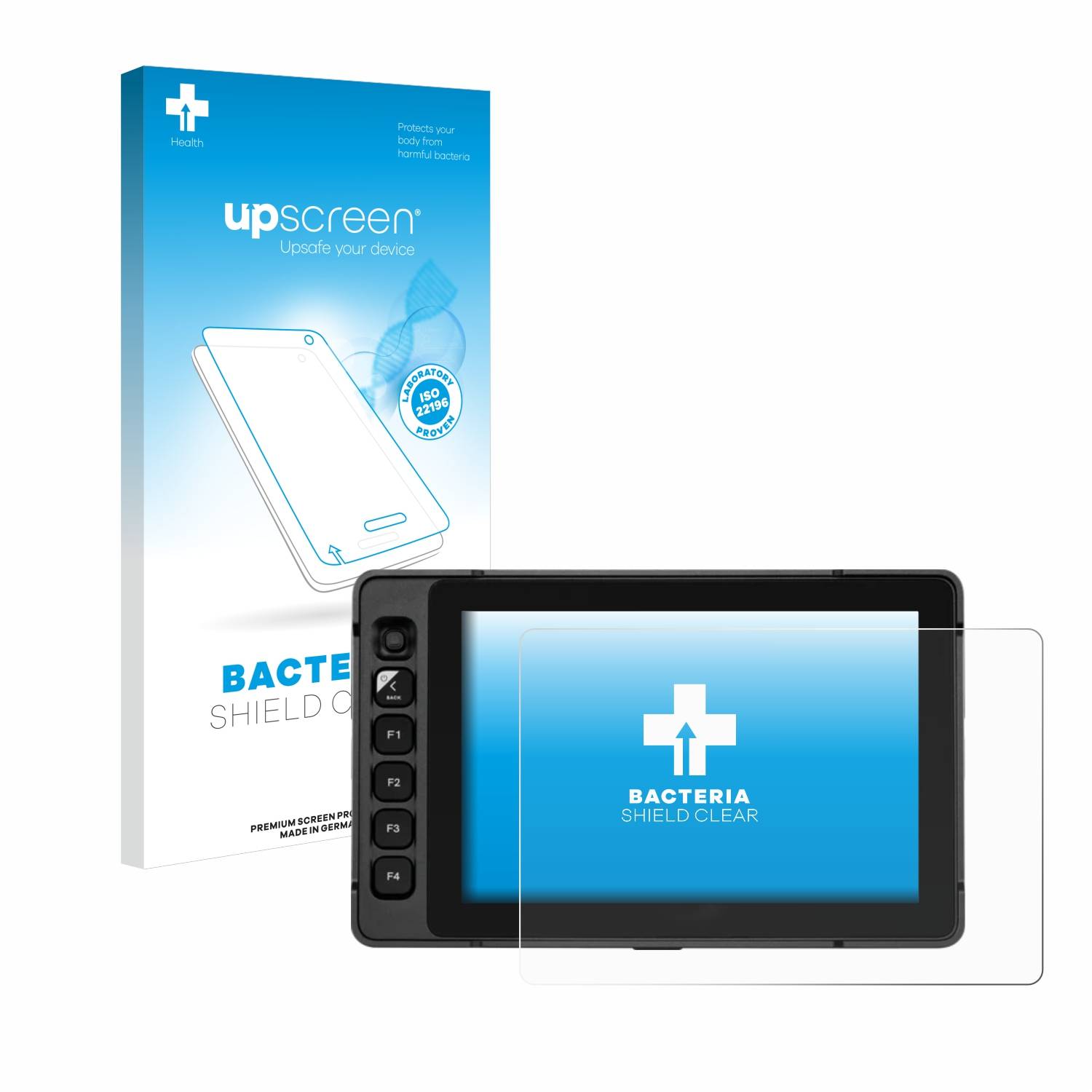 upscreen Bacteria Shield Schutzfolie für SmallHD Ultra 7 - Antibakteriell