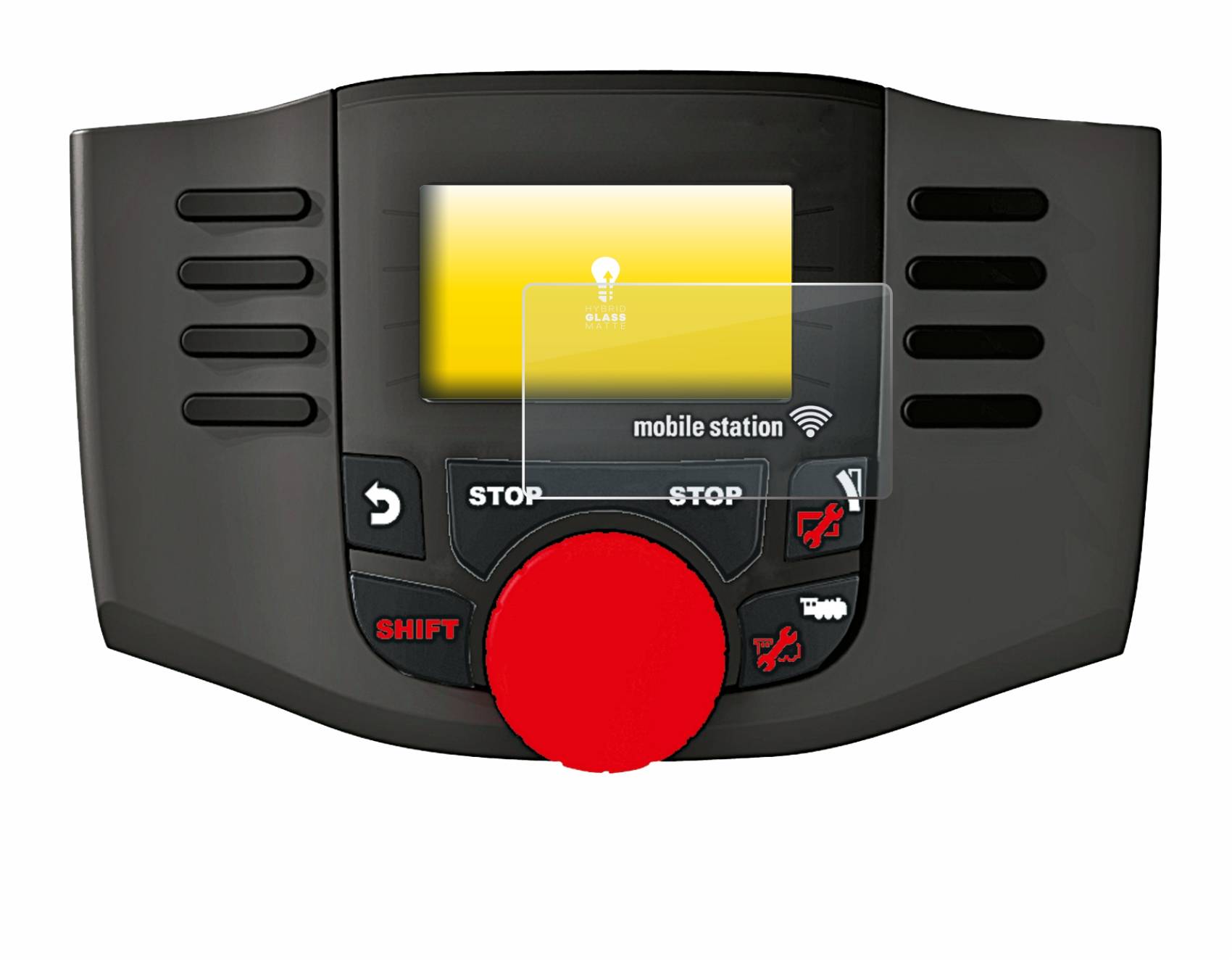 upscreen Hybrid Glas Matt Panzer-Folie für Märklin Mobile Station WLAN 60667