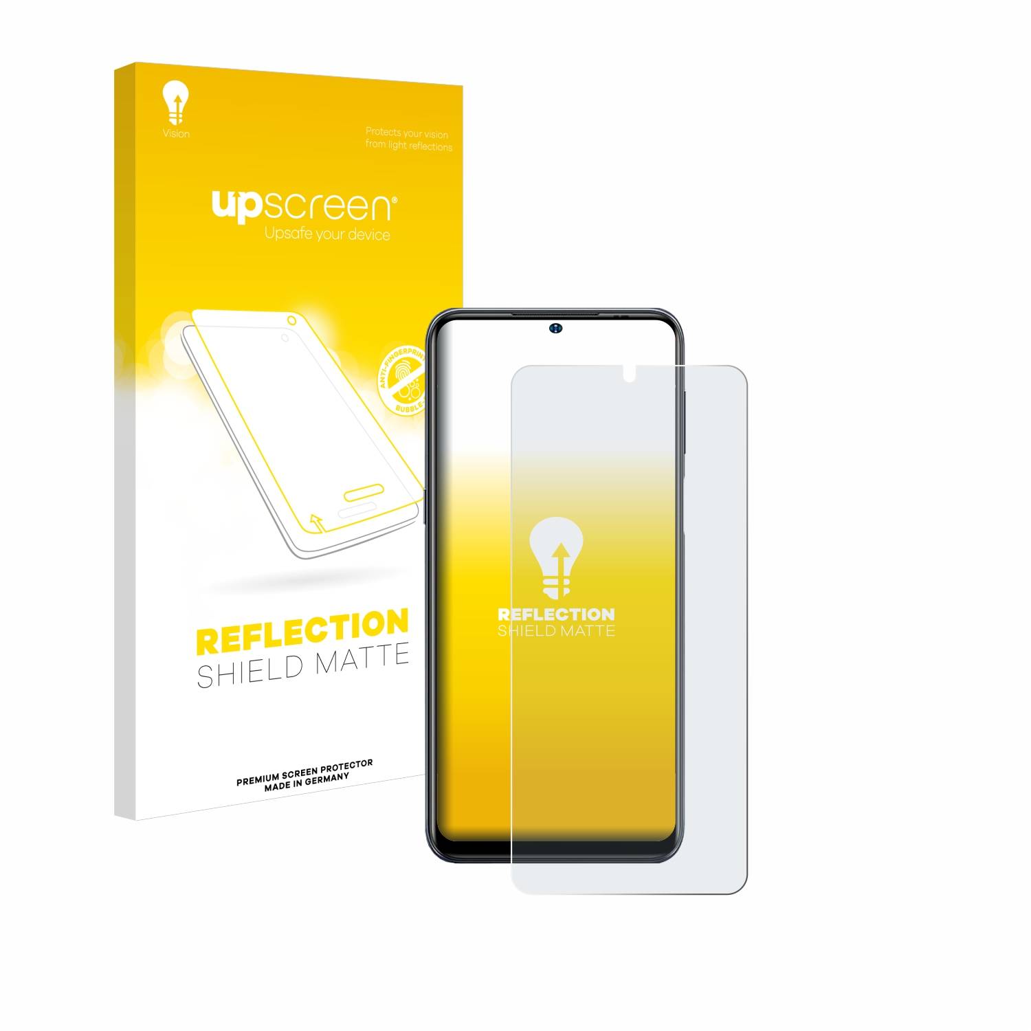 upscreen Reflection Shield Matt Schutzfolie für Ulefone Note 13P
