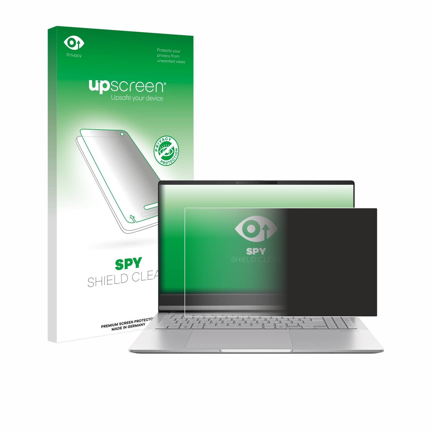 upscreen Spy Shield Sichtschutz-Folie für ASUS Vivobook S 15 OLED M5506