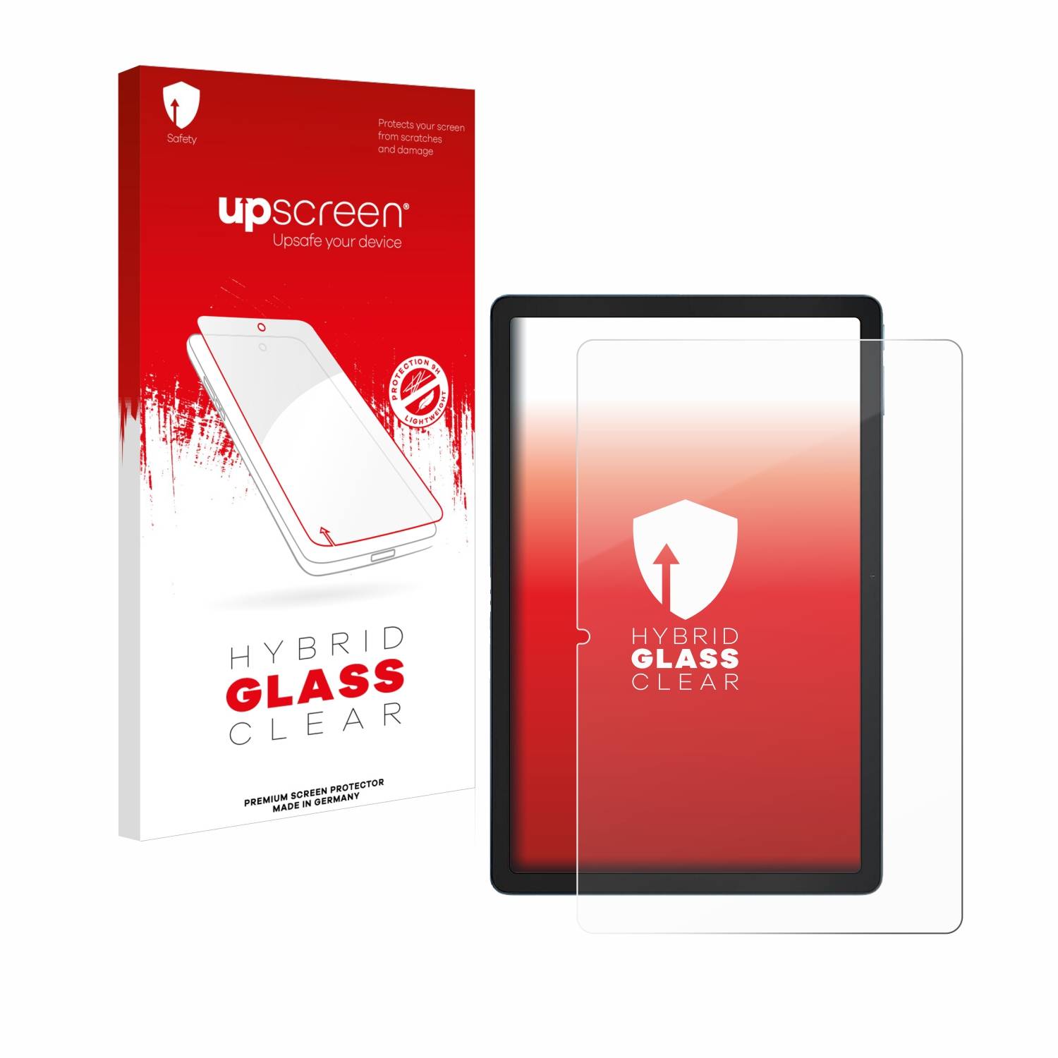 upscreen Hybrid Glas Schutz-Folie für Blackview Oscal Pad 16