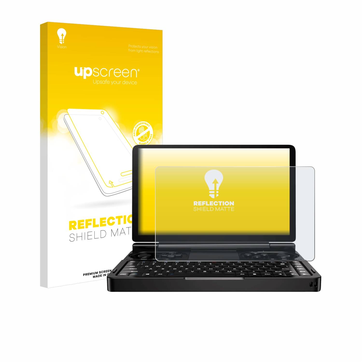 upscreen Schutzfolie für GPD Win Mini (2024) Folie Matt Entspiegelt Anti-Reflex