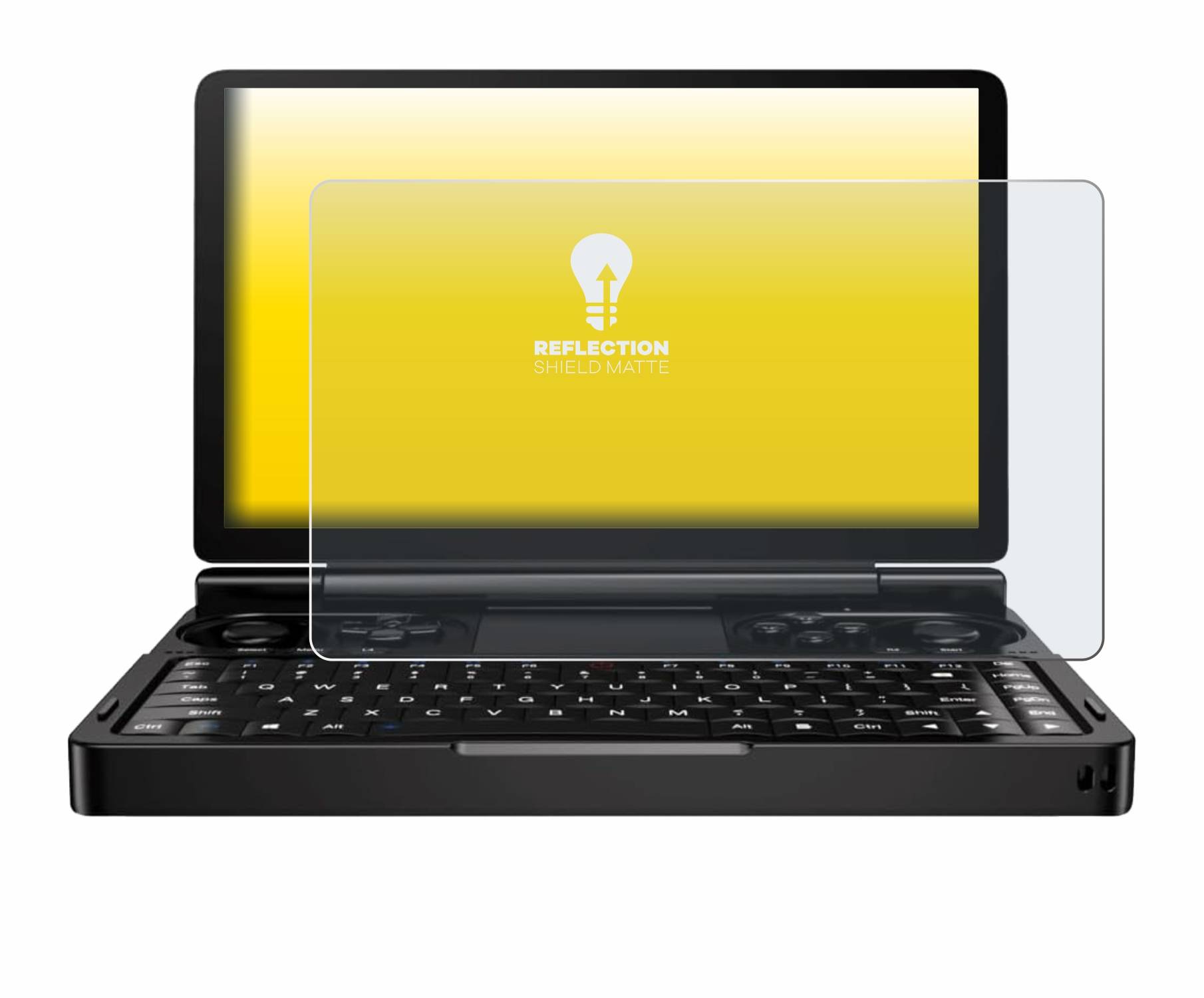 upscreen Schutzfolie für GPD Win Mini (2024) Folie Matt Entspiegelt Anti-Reflex