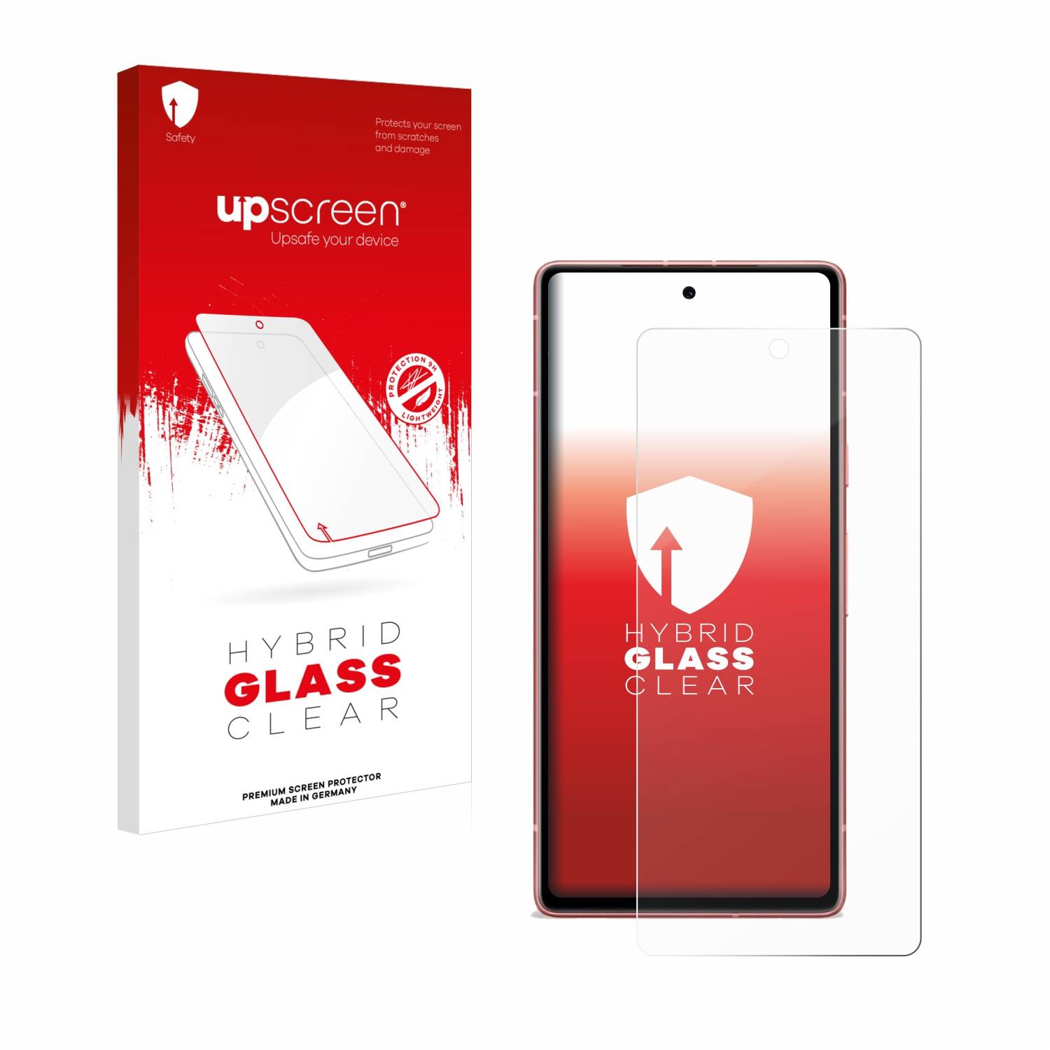 upscreen Hybrid Glas Schutz-Folie für Google Pixel 7a