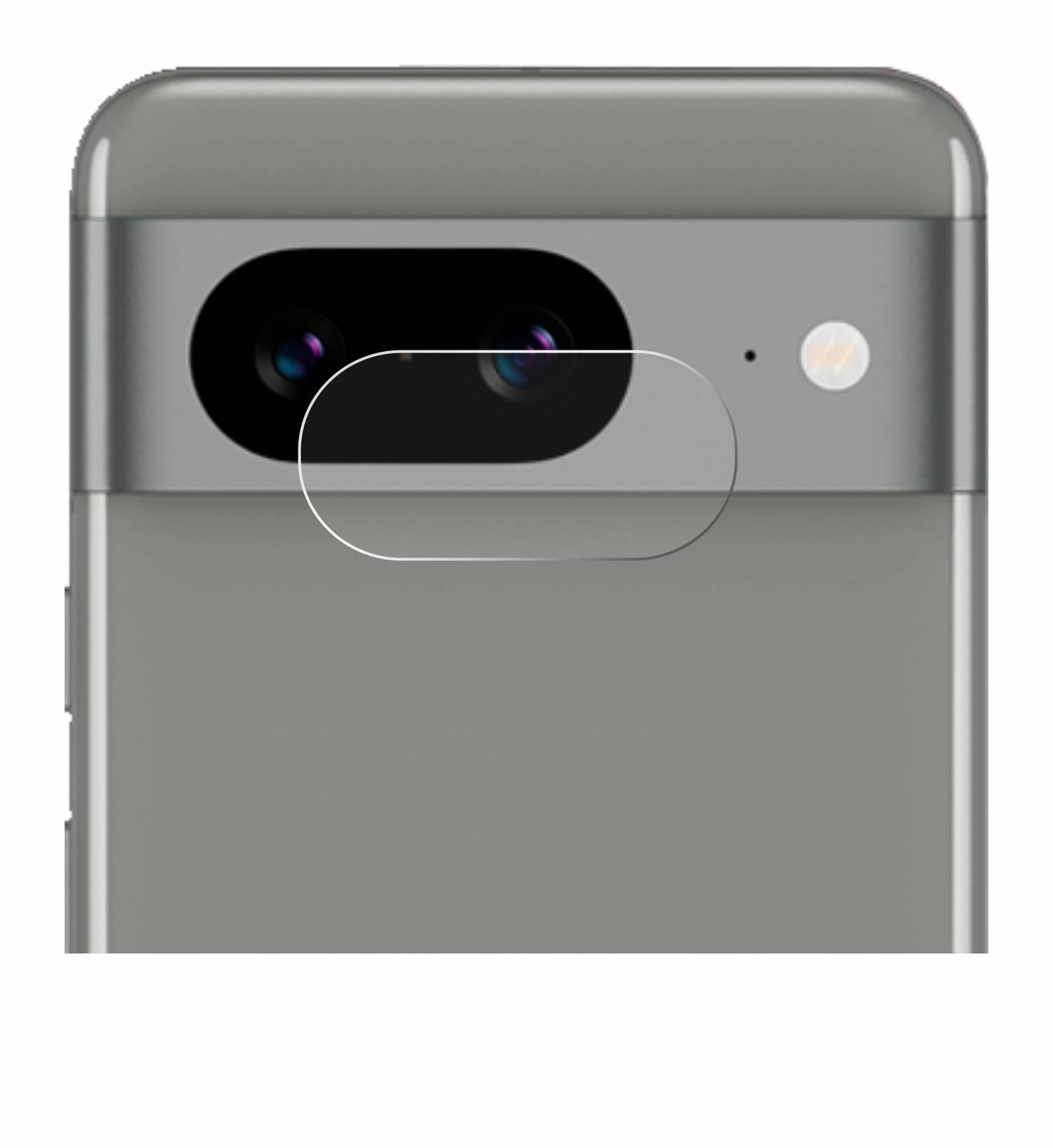 upscreen Scratch Shield Schutzfolie für Google Pixel 8 (NUR Kameraschutz)
