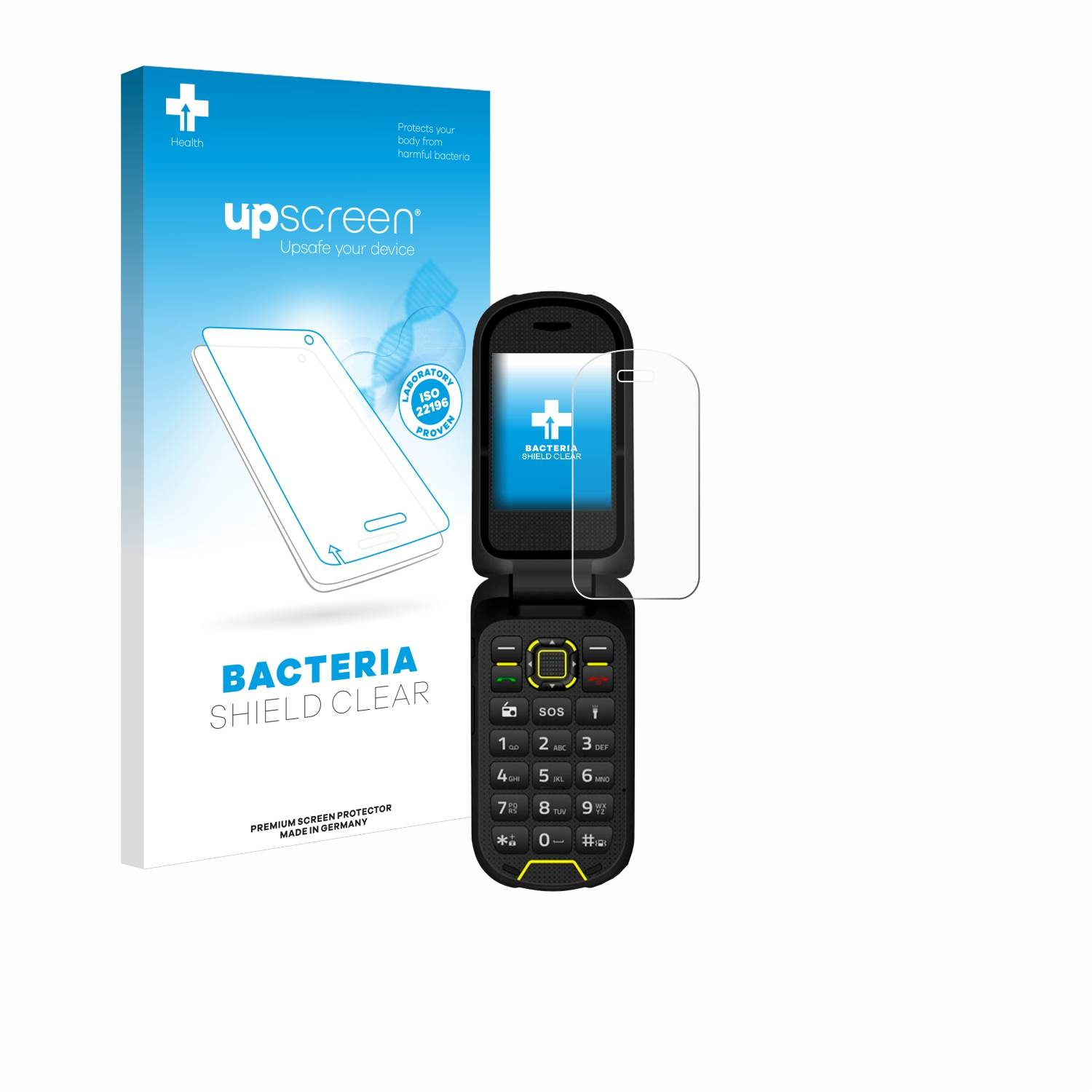 upscreen Bacteria Shield Schutzfolie für Hammer Bow LTE - Antibakteriell