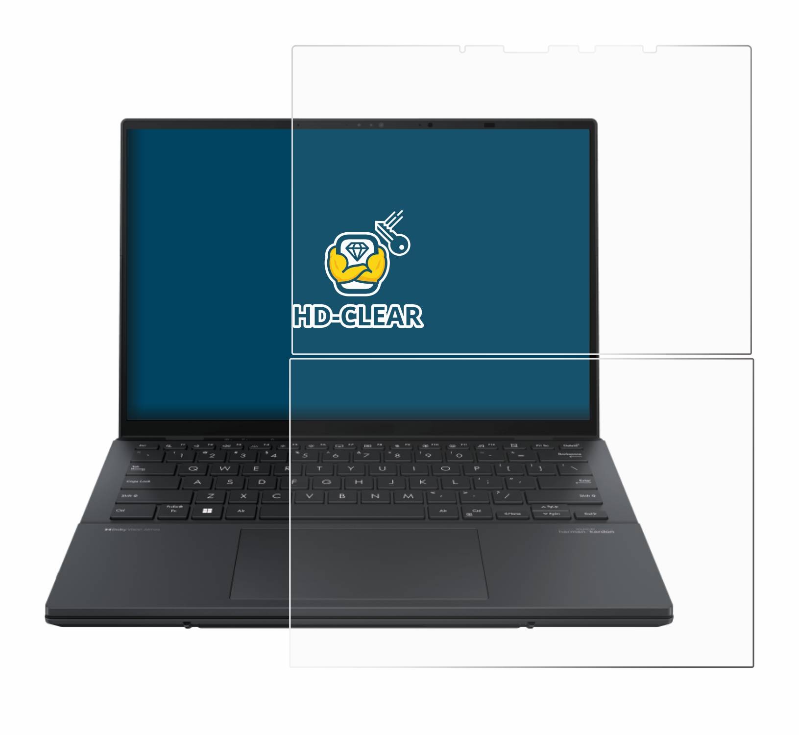 BROTECT Displayschutz-Folie für ASUS ZenBook Duo OLED 2024 UX8406