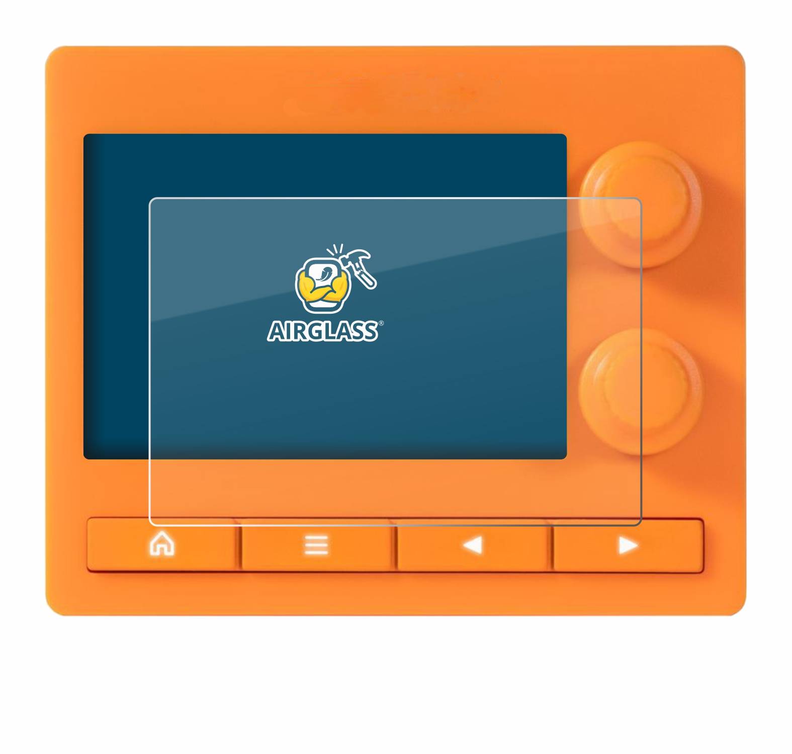 BROTECT AirGlass Glas Schutz-Folie für 1010 Music Nanobox Tangerine - Schutzglas