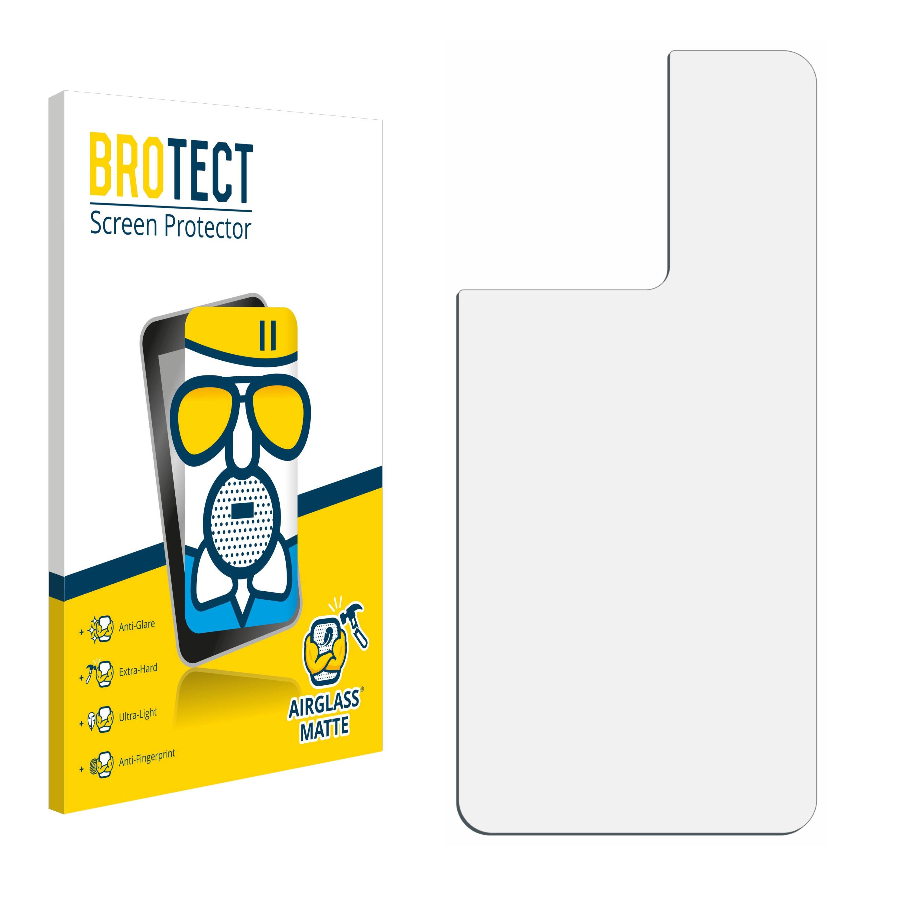 BROTECT AirGlass Matt Glas Schutz Folie für Xiaomi Redmi 13C (Rückseite)