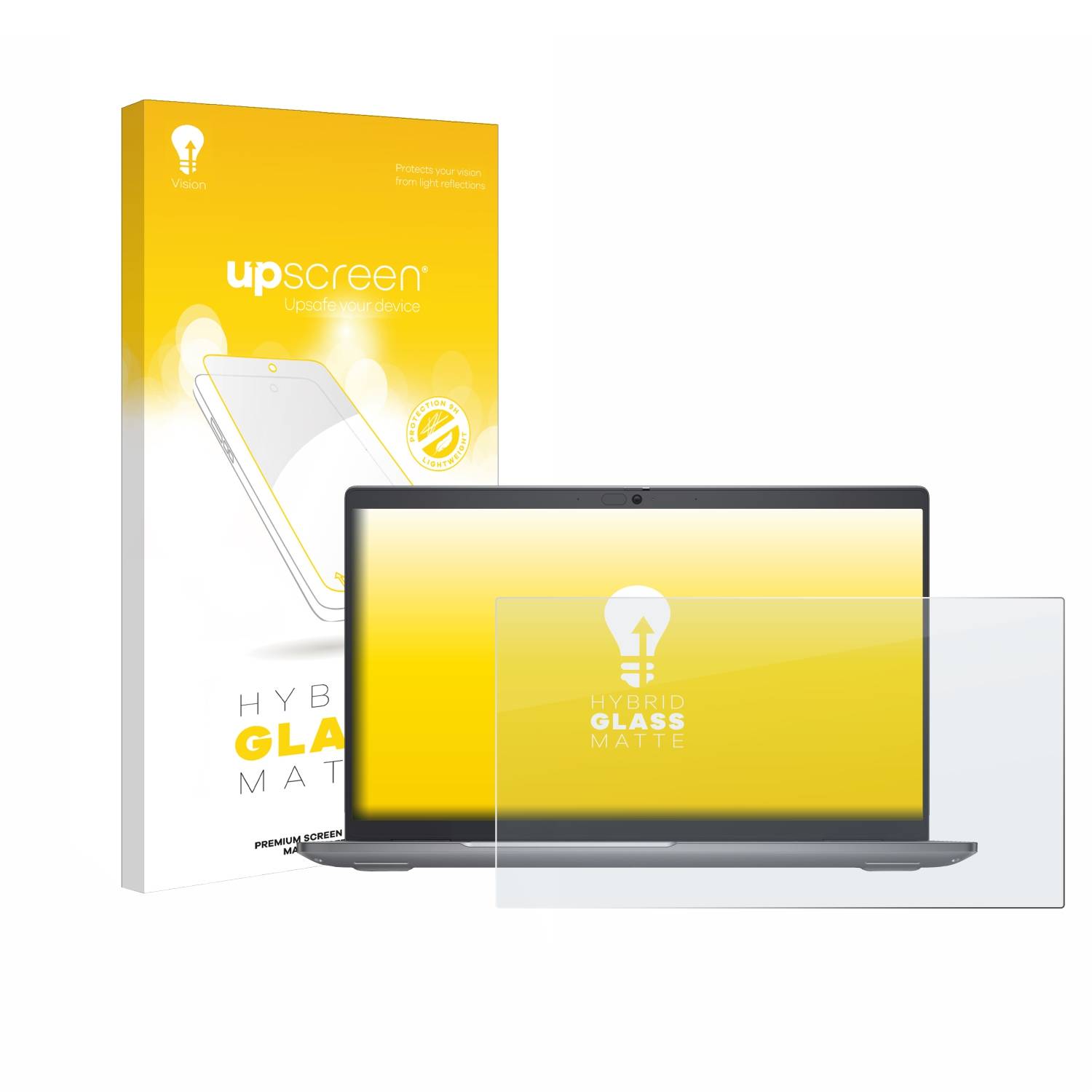 upscreen Flexible Schutz Glas Folie für Dell Latitude 5550 Laptop Schutzglas 9H Hybridglas Matt Entspiegelt