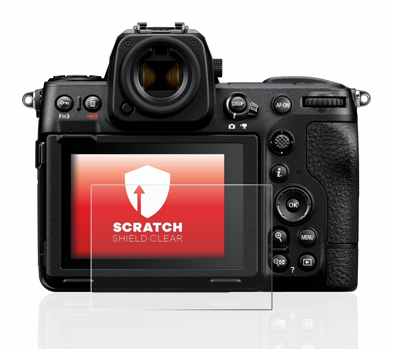 upscreen Schutzfolie für Nikon Z 8 Kratzschutz Anti-Fingerprint Klar