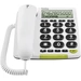 doro PhoneEasy 312cs Schnurgebundenes Seniorentelefon Optische Anrufsignalisierung, Freisprechen Matt Weiß doro PhoneEasy 312cs Schnurgebundenes Seniorentelefon Optische Anrufsignalisierung, Freisprechen Matt Weiß