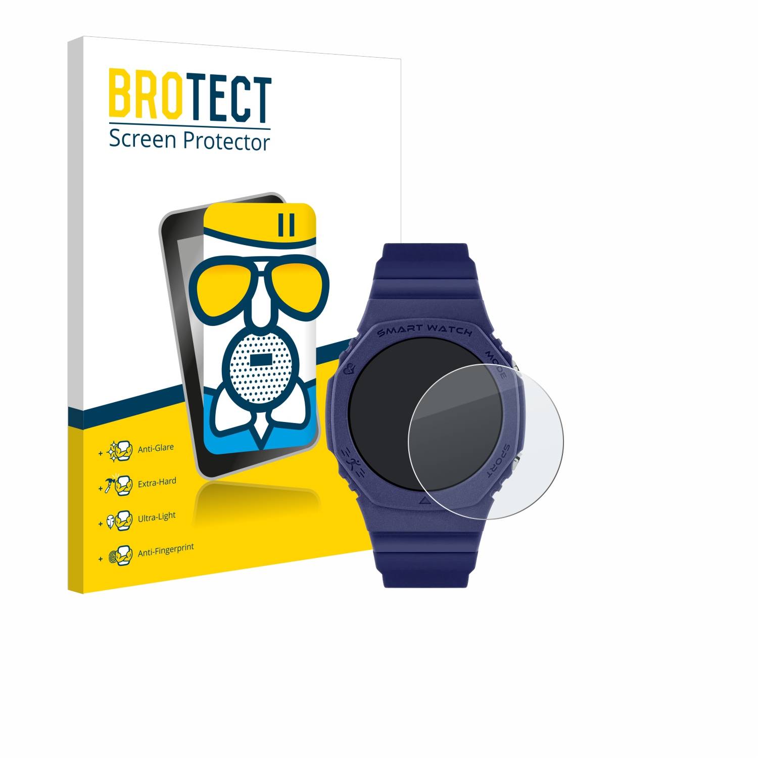 BROTECT AirGlass Matt Glas Panzer Folie für Reflex Active Series 26