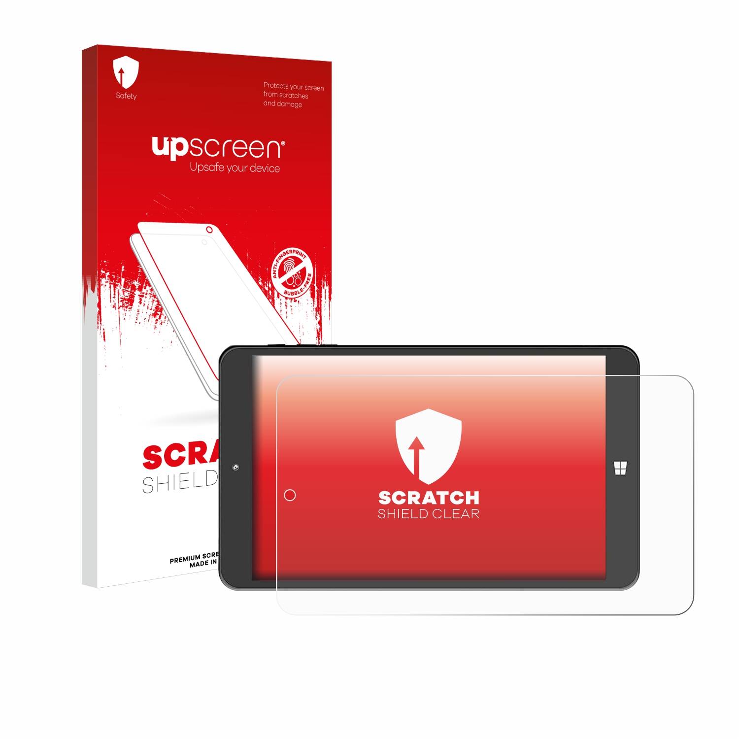 upscreen Scratch Shield Schutzfolie für SZTPS Tablet 8
