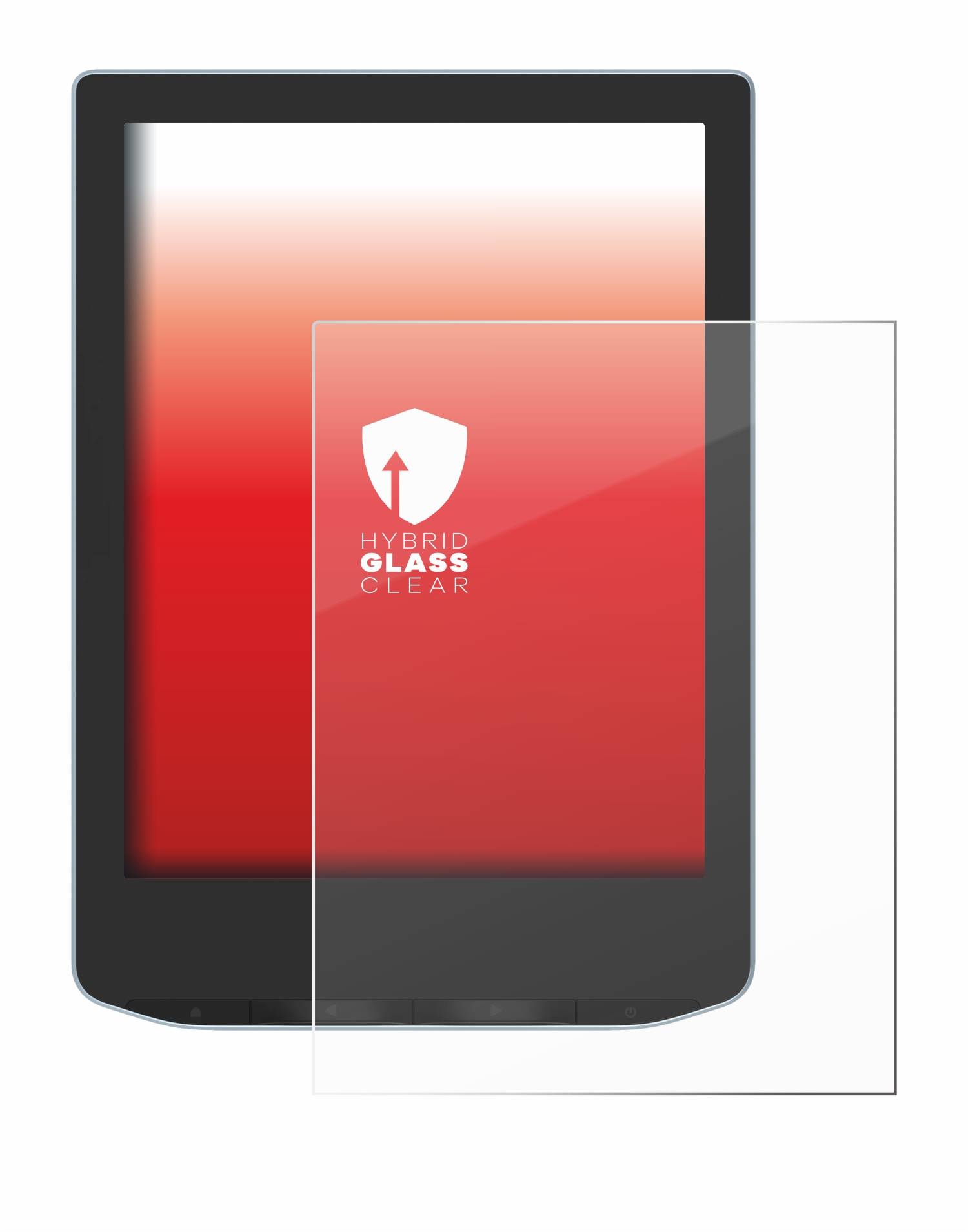 upscreen Hybrid Glas Schutz-Folie für Vivlio Light