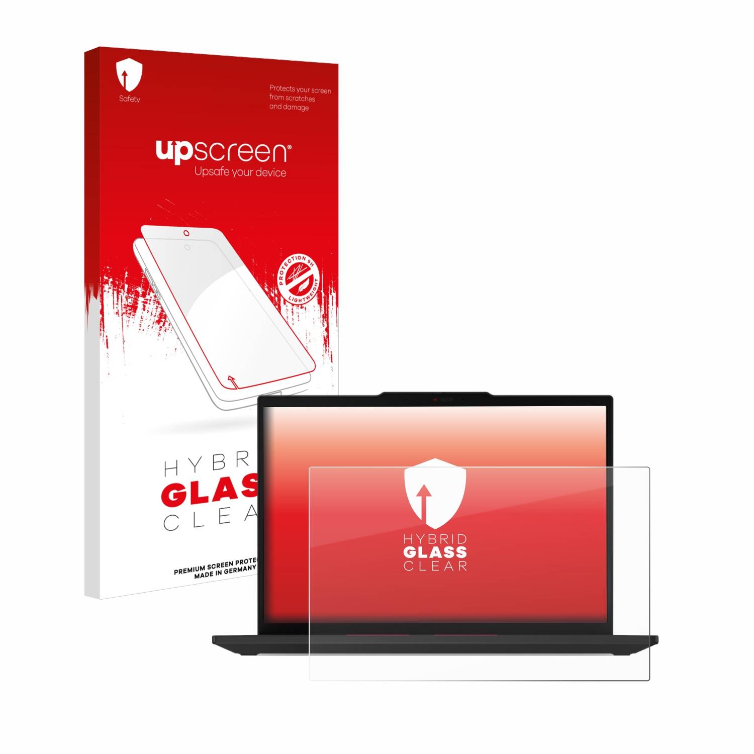 upscreen Hybrid Glas Schutz-Folie für Lenovo ThinkPad T14 Gen 5