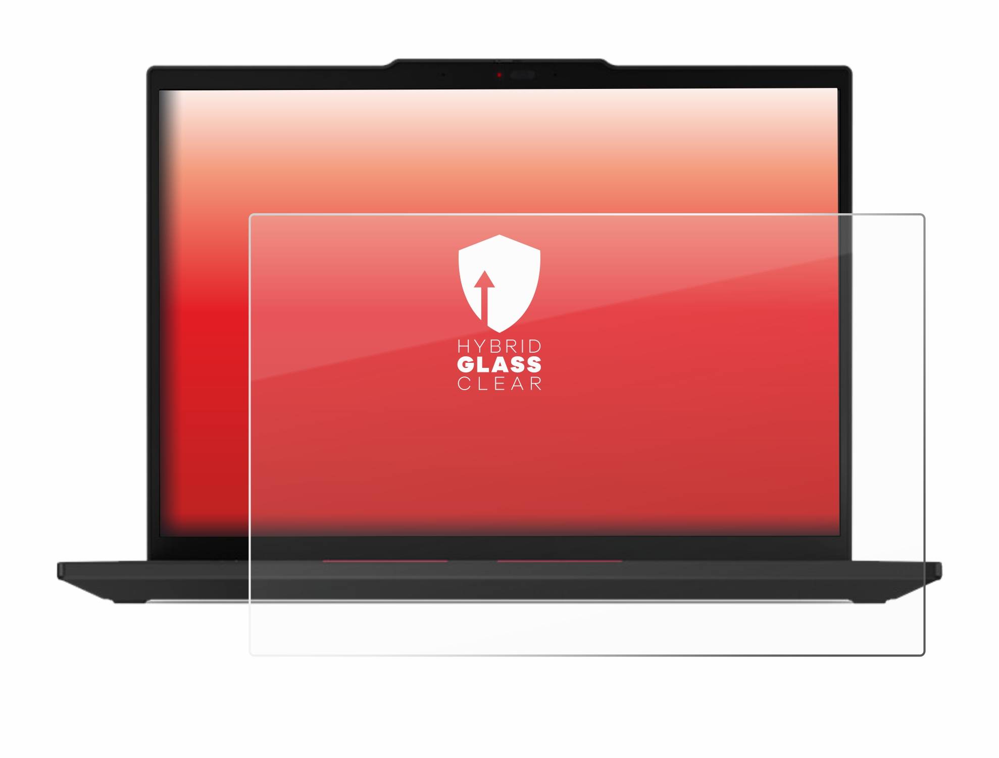 upscreen Hybrid Glas Schutz-Folie für Lenovo ThinkPad T14 Gen 5