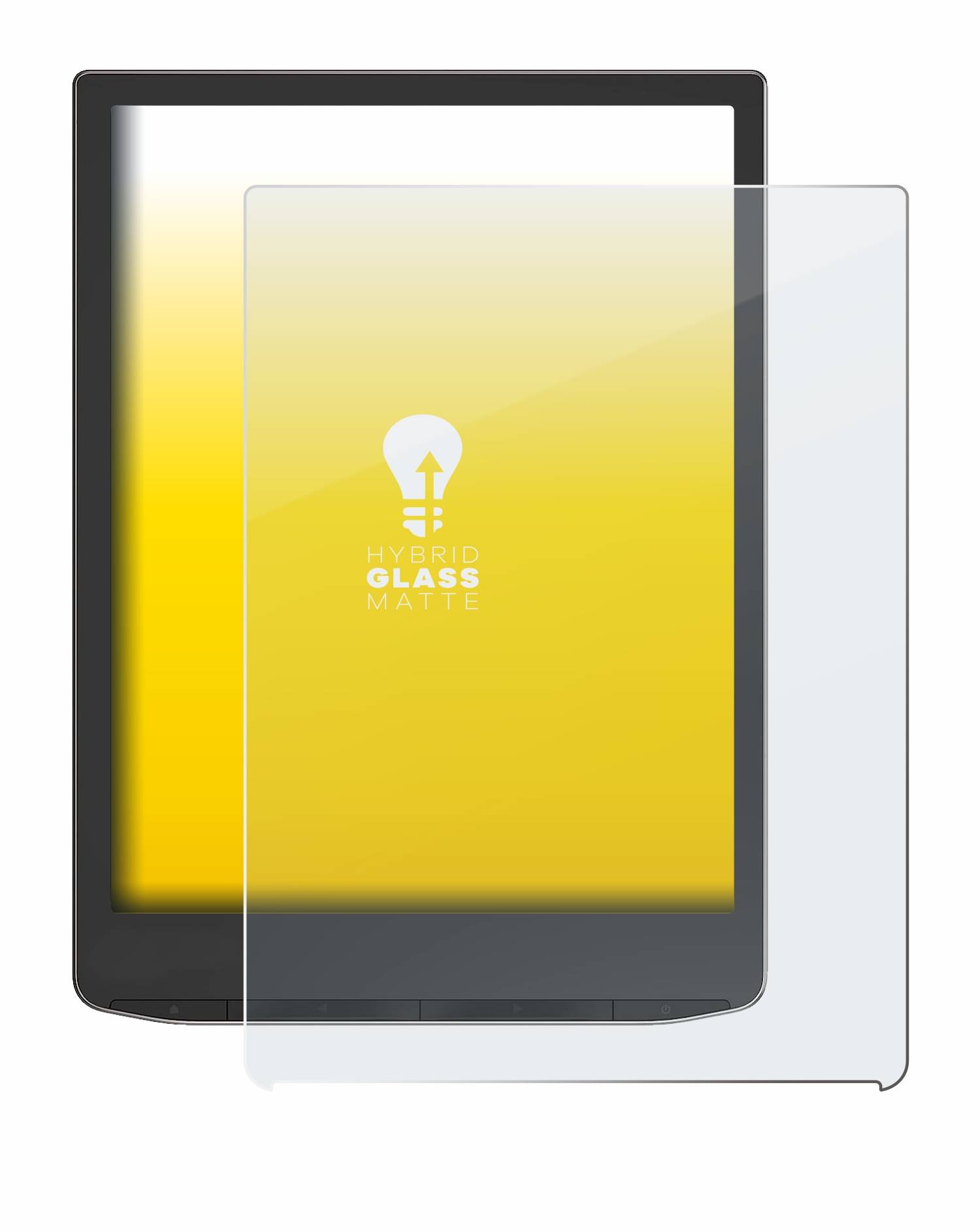 upscreen Hybrid Glas Matt Schutz-Folie für Vivlio InkPad 4