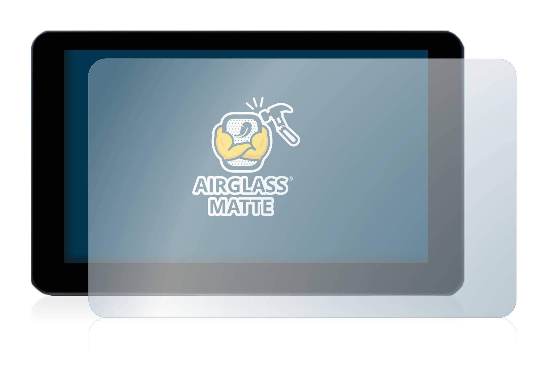 BROTECT AirGlass Flexible Schutz Glas Folie für Zontes 310V Cruiser Matt Entspiegelt