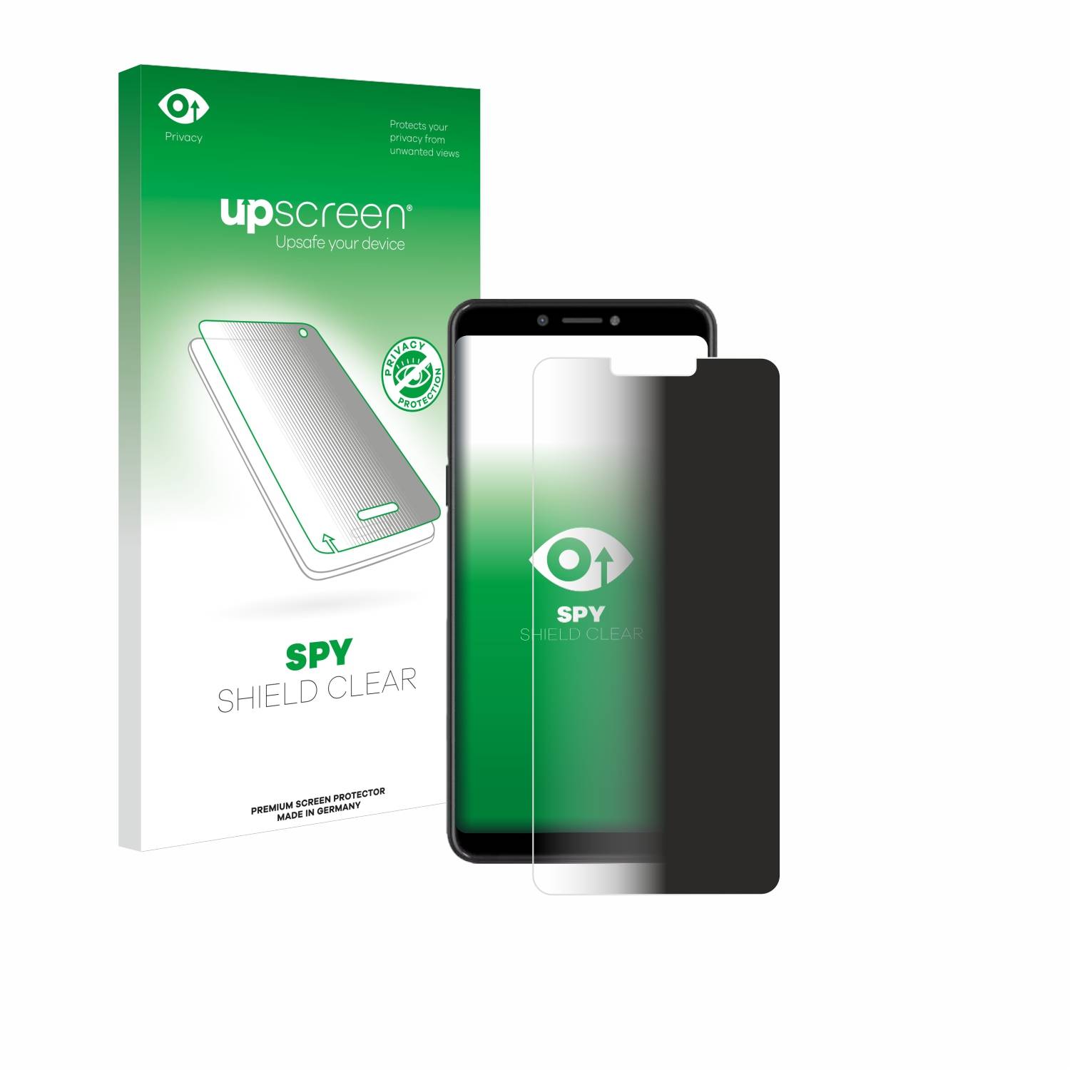 upscreen Spy Shield Sichtschutz-Folie für Itel A45