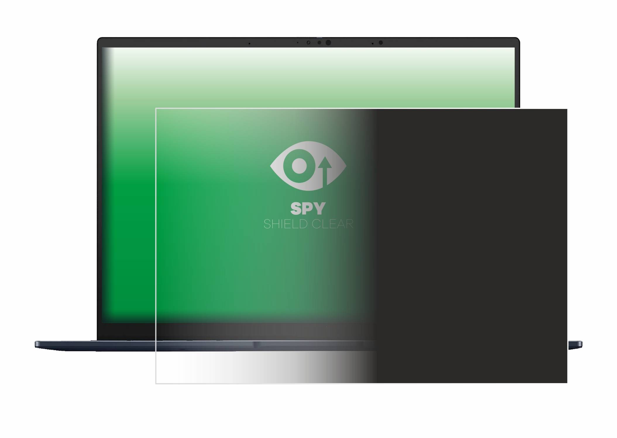 upscreen Spy Shield Sichtschutz-Folie für ASUS ZenBook 14 OLED UX3405 Non-Touch