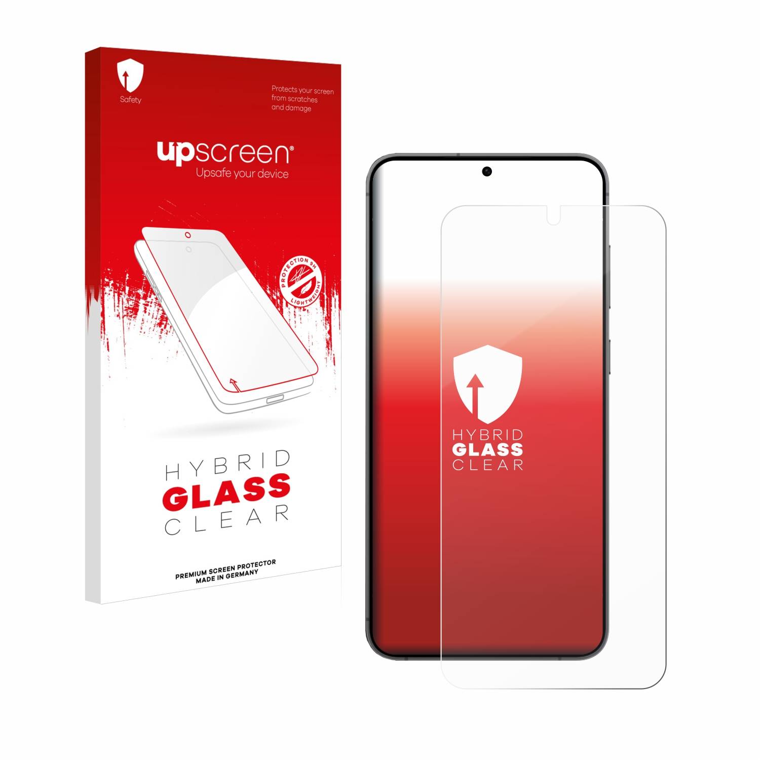 upscreen Hybrid Glas Schutz-Folie für Samsung Galaxy S24 Plus