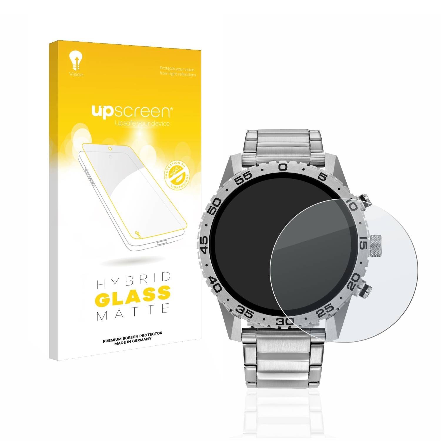 upscreen Hybrid Glas Matt Schutz-Folie für Citizen Gen-2 CZ Smart