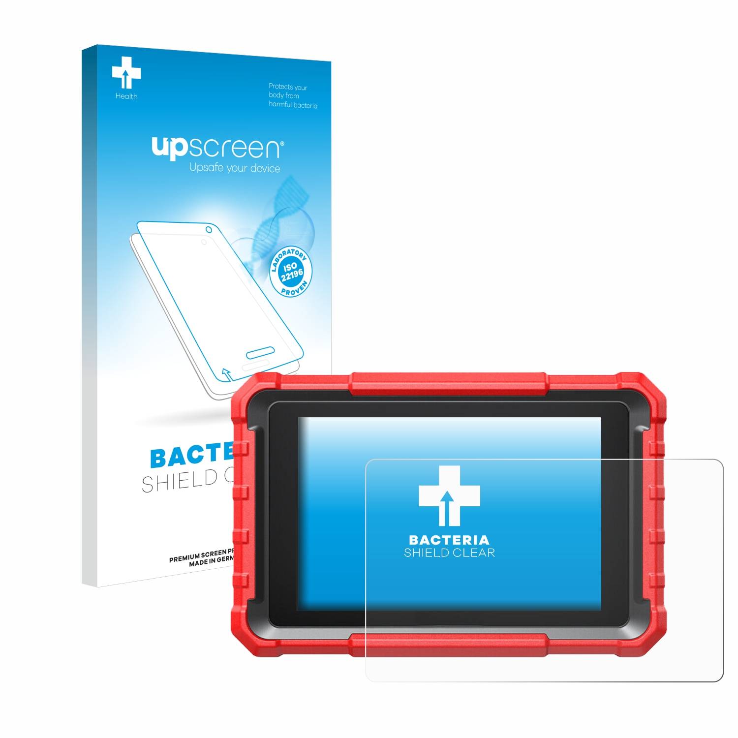 upscreen Schutzfolie für Launch X-431 PROS Elite Antibakterielle Folie Klar Anti-Kratzer