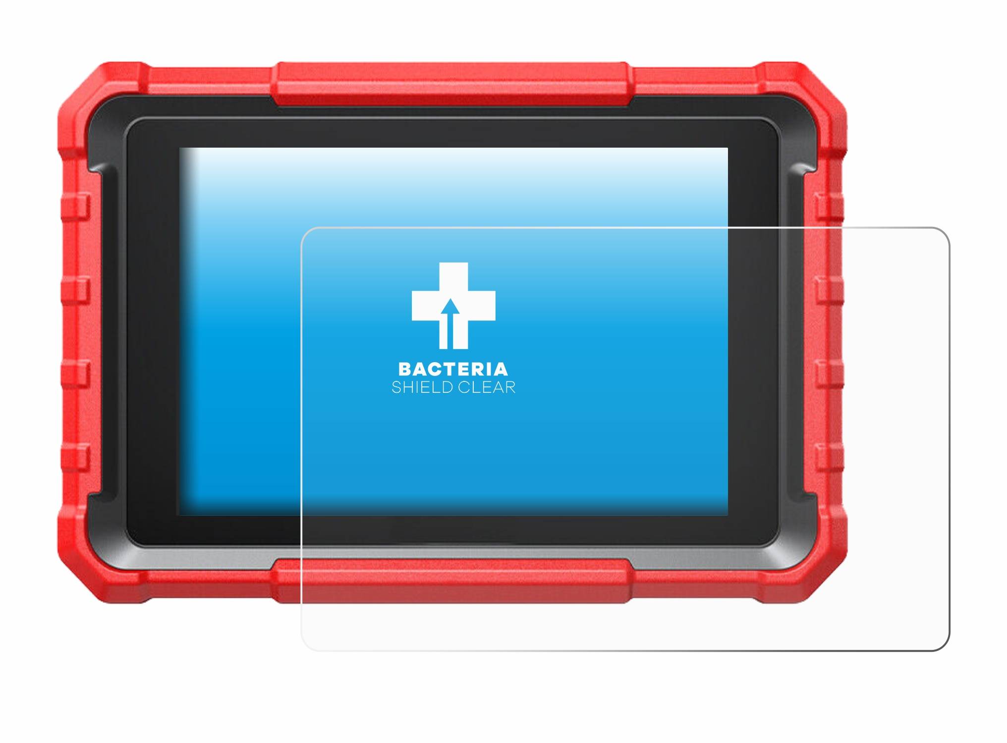 upscreen Schutzfolie für Launch X-431 PROS Elite Antibakterielle Folie Klar Anti-Kratzer