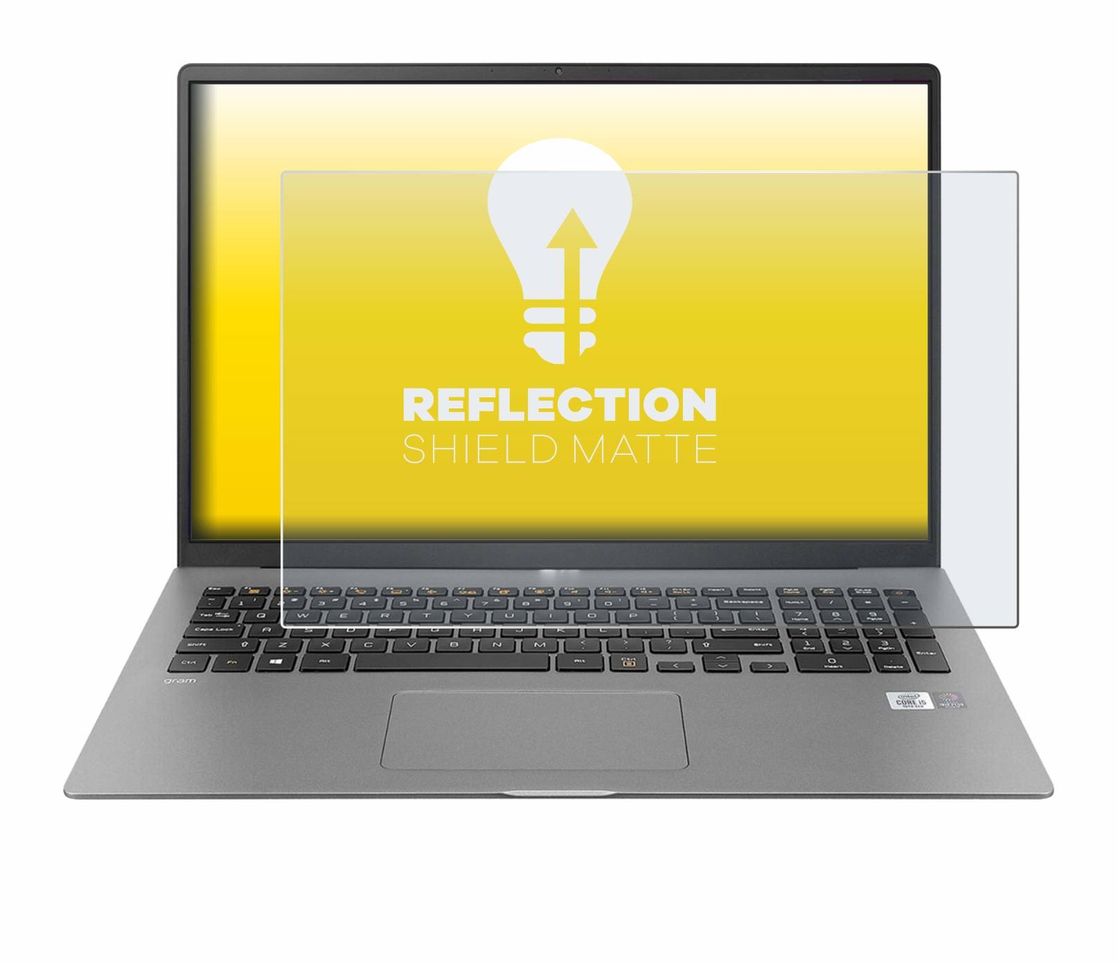 upscreen Reflection Shield Matt Schutzfolie für LG gram 17'' 2020
