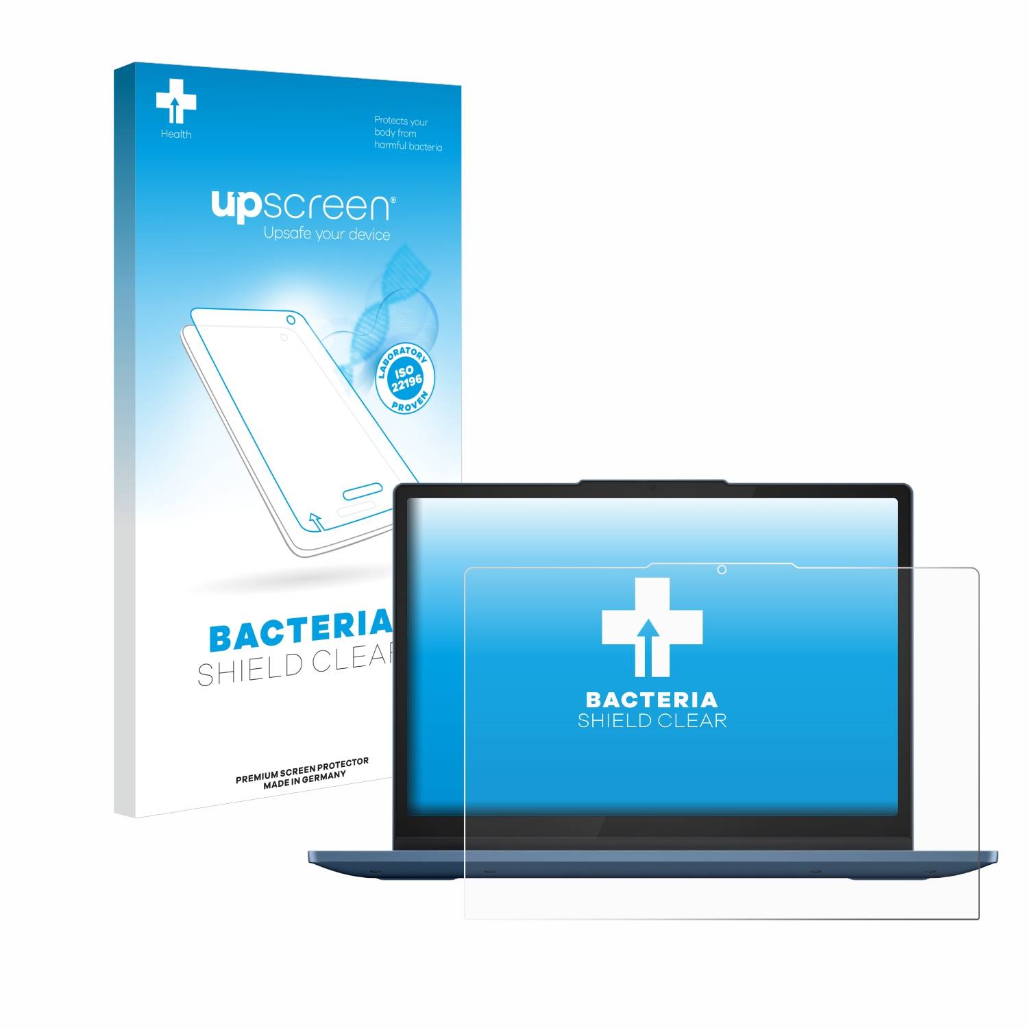 upscreen Bacteria Shield Schutzfolie für Lenovo IdeaPad Flex 3 Chrome 12IAN8 - Antibakteriell