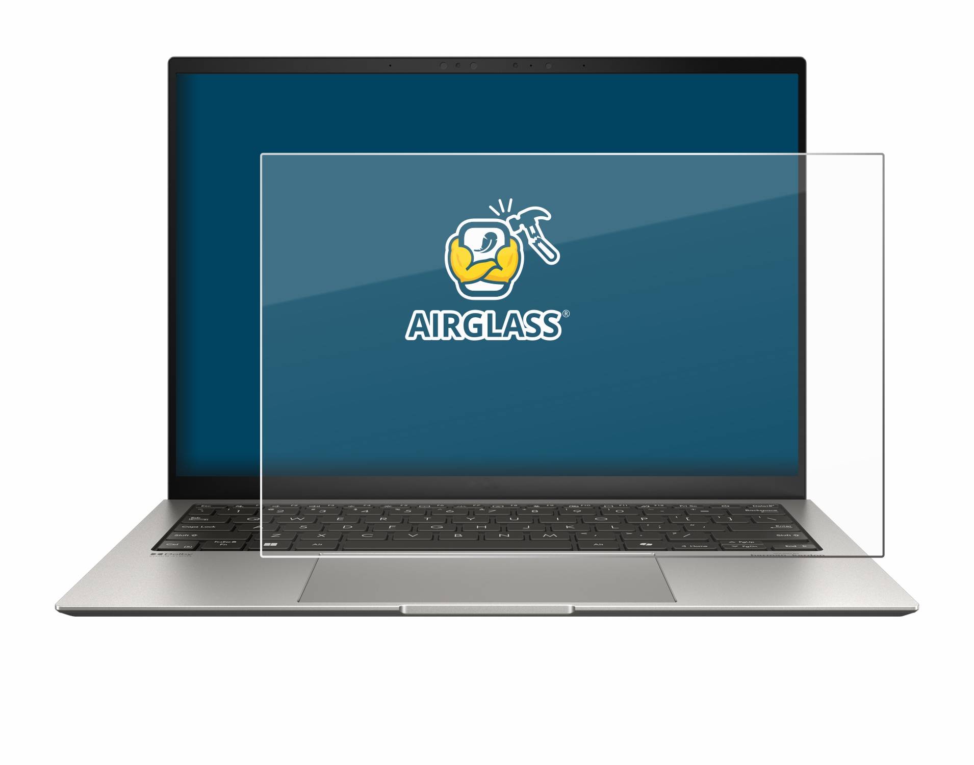 BROTECT AirGlass Glas Schutz-Folie für ASUS ZenBook S 13 OLED UX5304 - Schutzglas