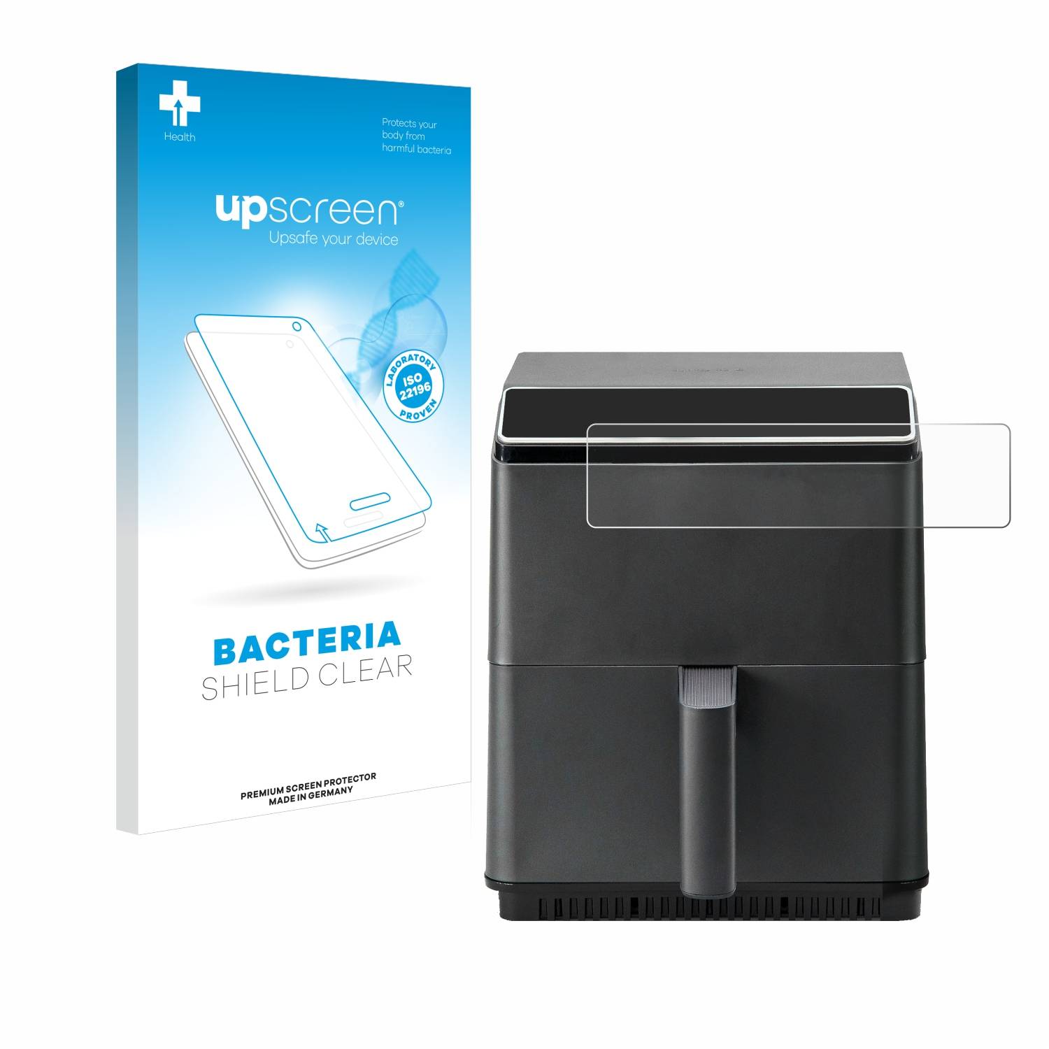 upscreen Bacteria Shield Schutzfolie für Cosori CAF-P583S - Antibakteriell