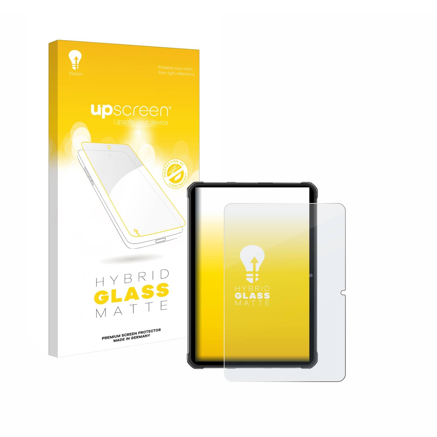 upscreen Hybrid Glas Matt Schutz-Folie für Hotwav R7