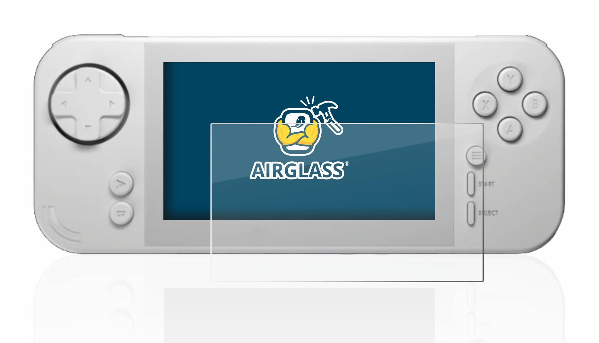 BROTECT AirGlass Flexible Schutz Glas Folie für Blaze Evercade EXP Klar Transparent