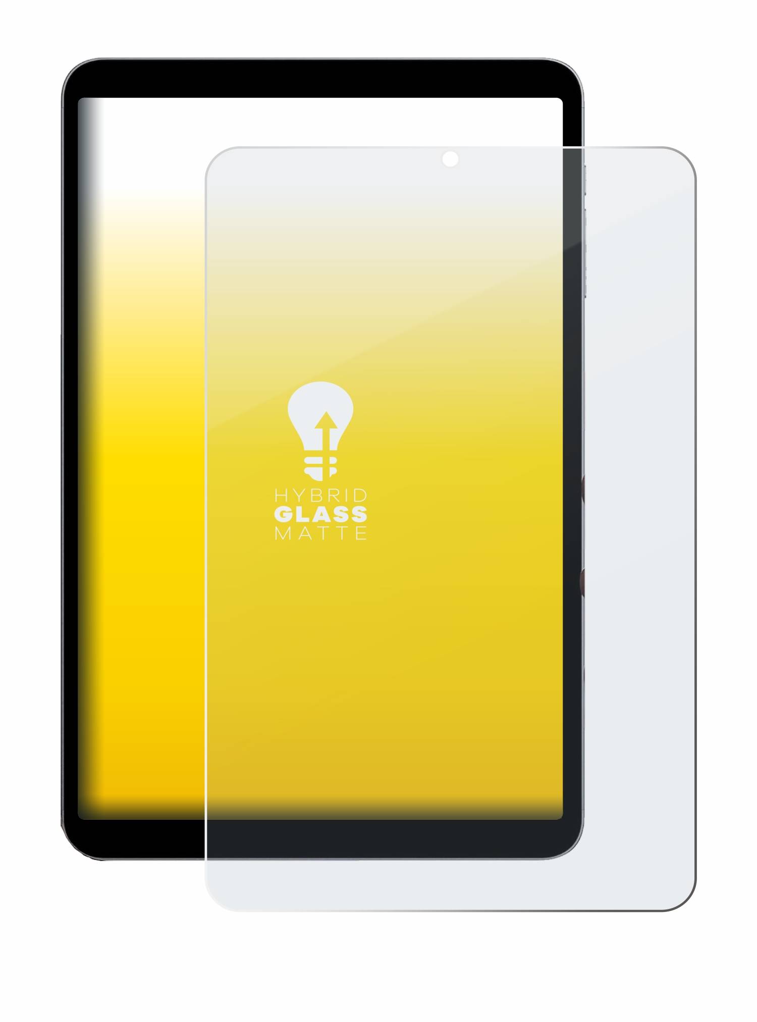upscreen Flexible Schutz Glas Folie für Alldocube iPlay 50 mini Pro Schutzglas 9H Hybridglas Matt Entspiegelt