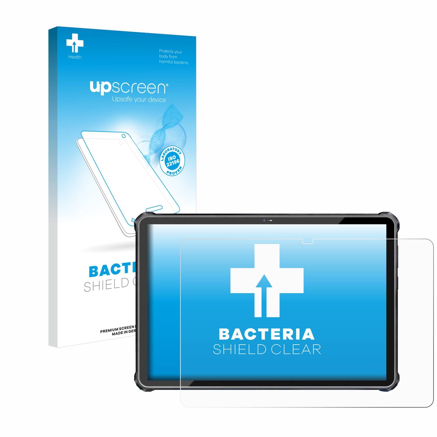 upscreen Bacteria Shield Schutzfolie für Oukitel RT6 - Antibakteriell