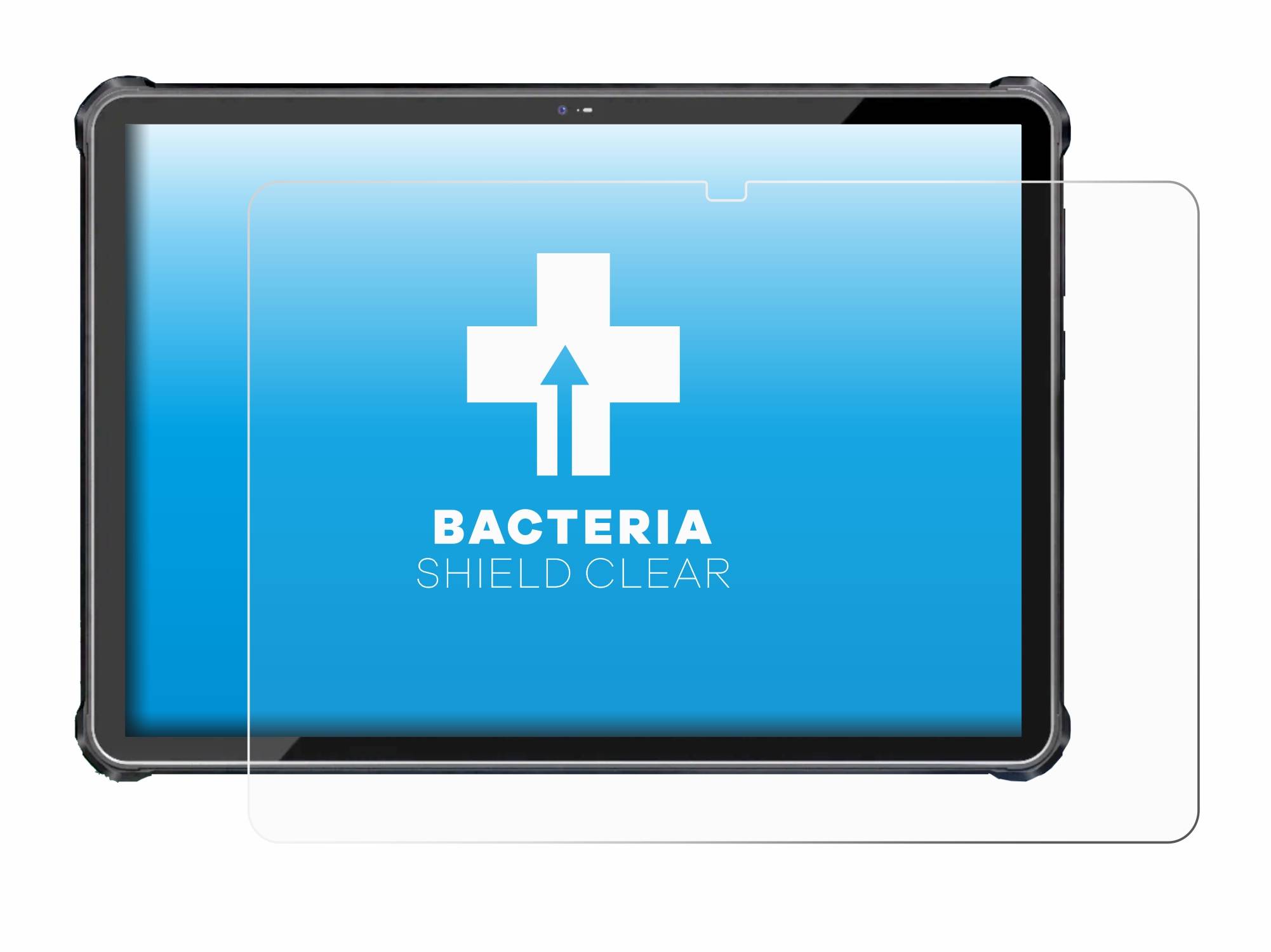 upscreen Bacteria Shield Schutzfolie für Oukitel RT6 - Antibakteriell
