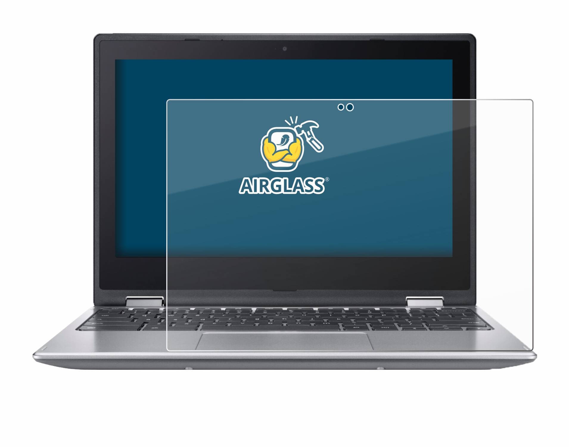 BROTECT AirGlass Glas Schutz-Folie für Acer Chromebook Spin 511 R756TN-TCO - Schutzglas