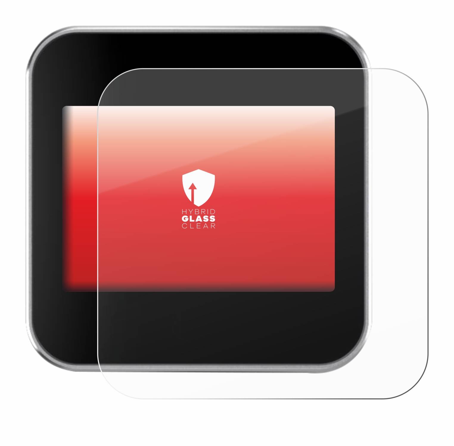 upscreen Hybrid Glas Schutz-Folie für eve weather