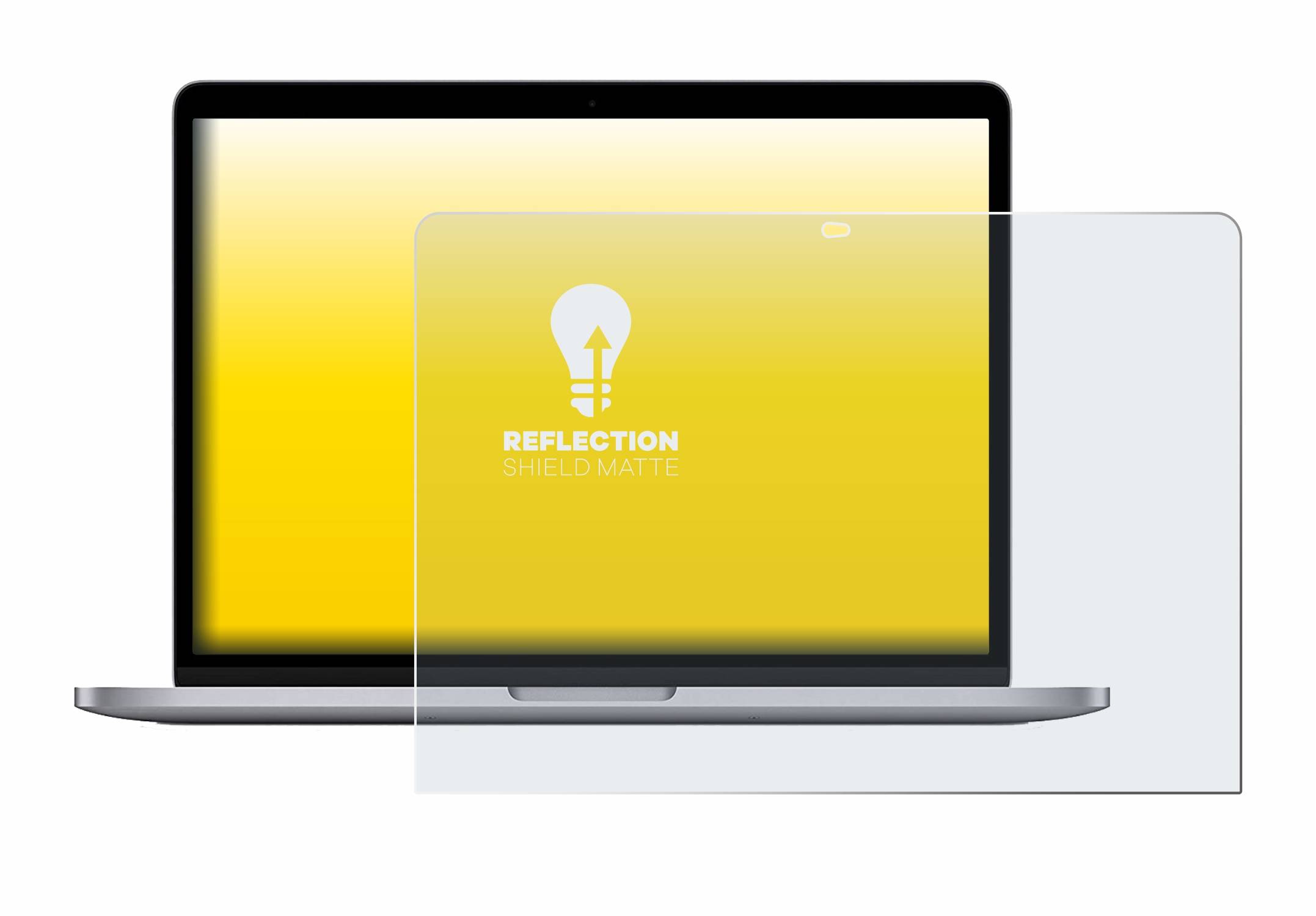 upscreen Reflection Shield Matt Schutzfolie für Apple MacBook Pro M1 13 2020