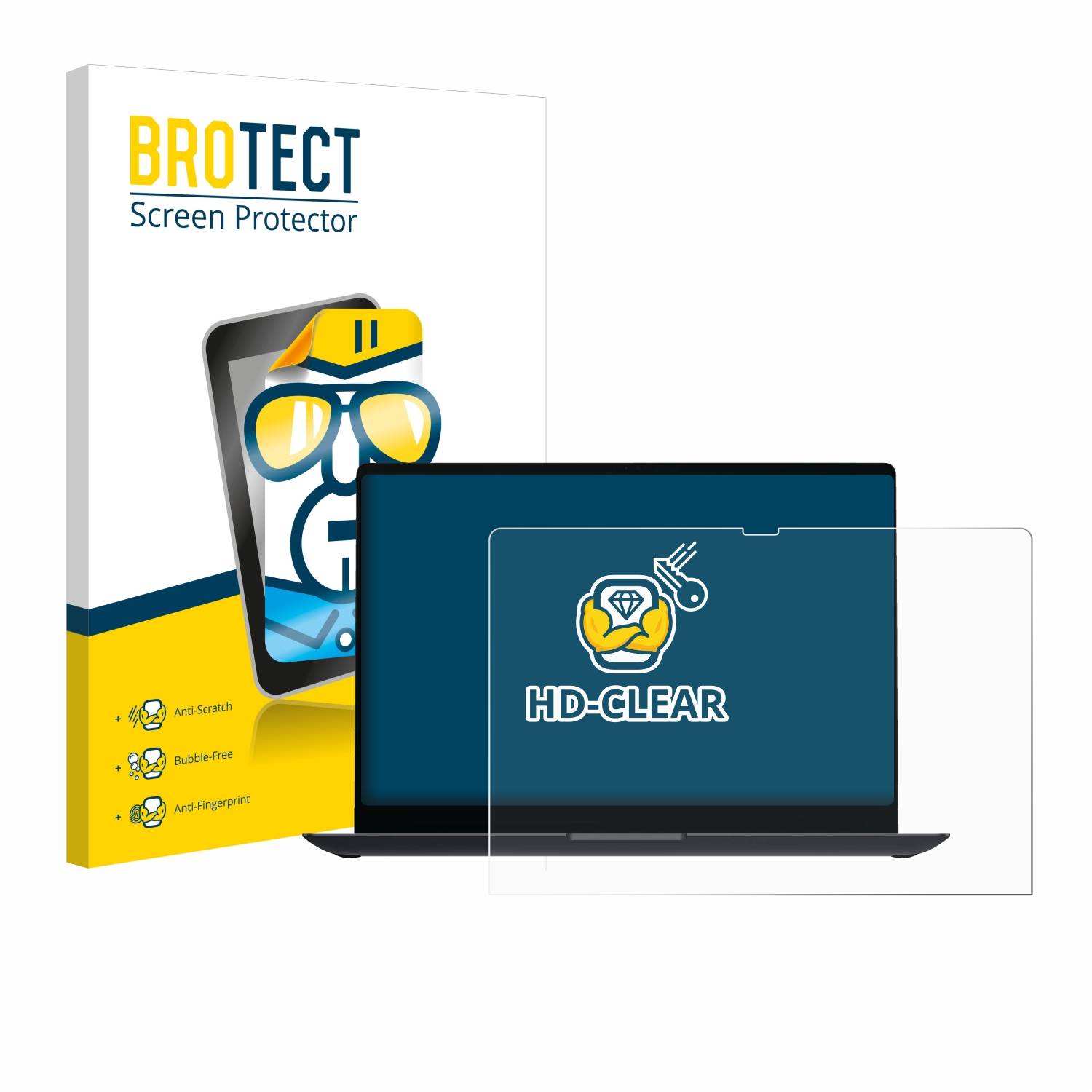 BROTECT Displayschutz-Folie für Samsung Galaxy Book4 Ultra 16